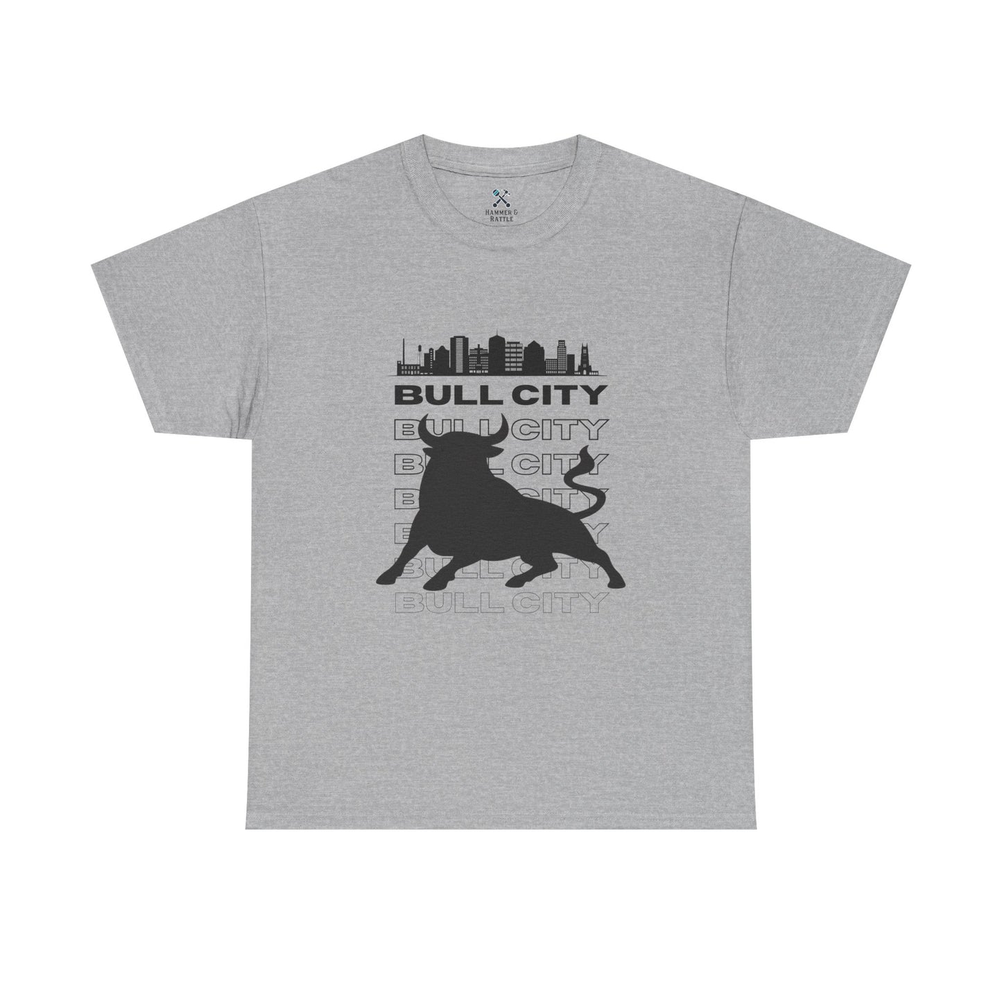 Bull City High Contrast Tee