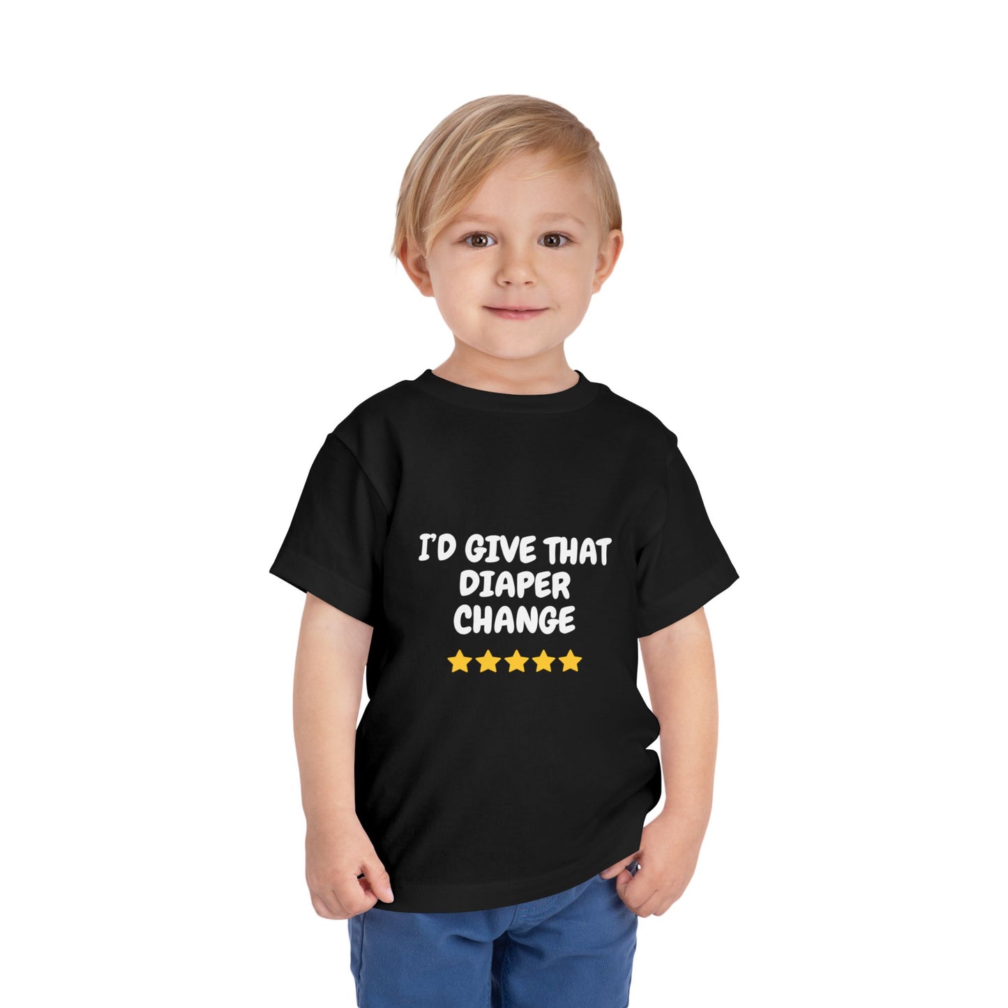 5 Star Diaper Change Infant & Toddler Tees