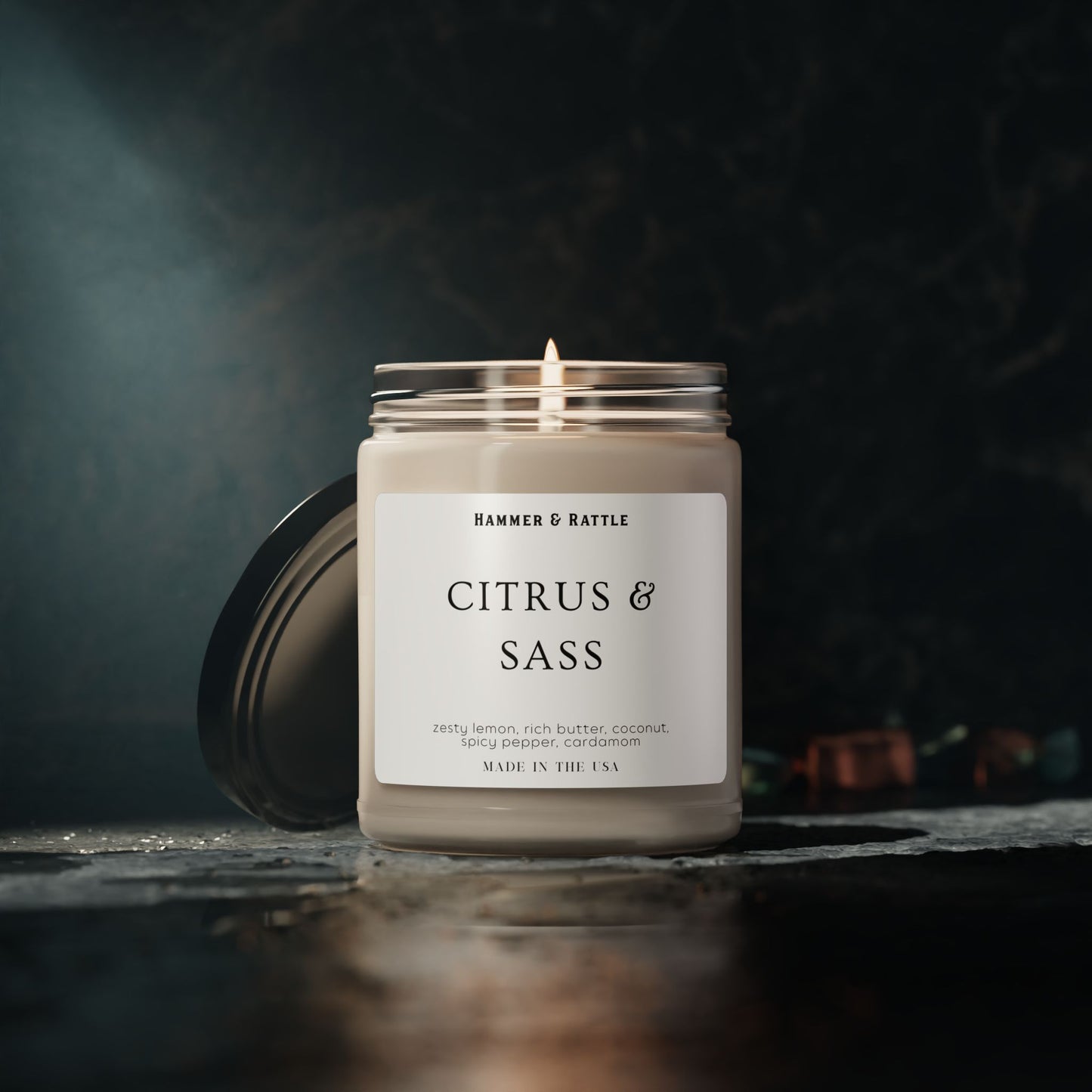 Citrus & Sass Soy Candle, 9oz