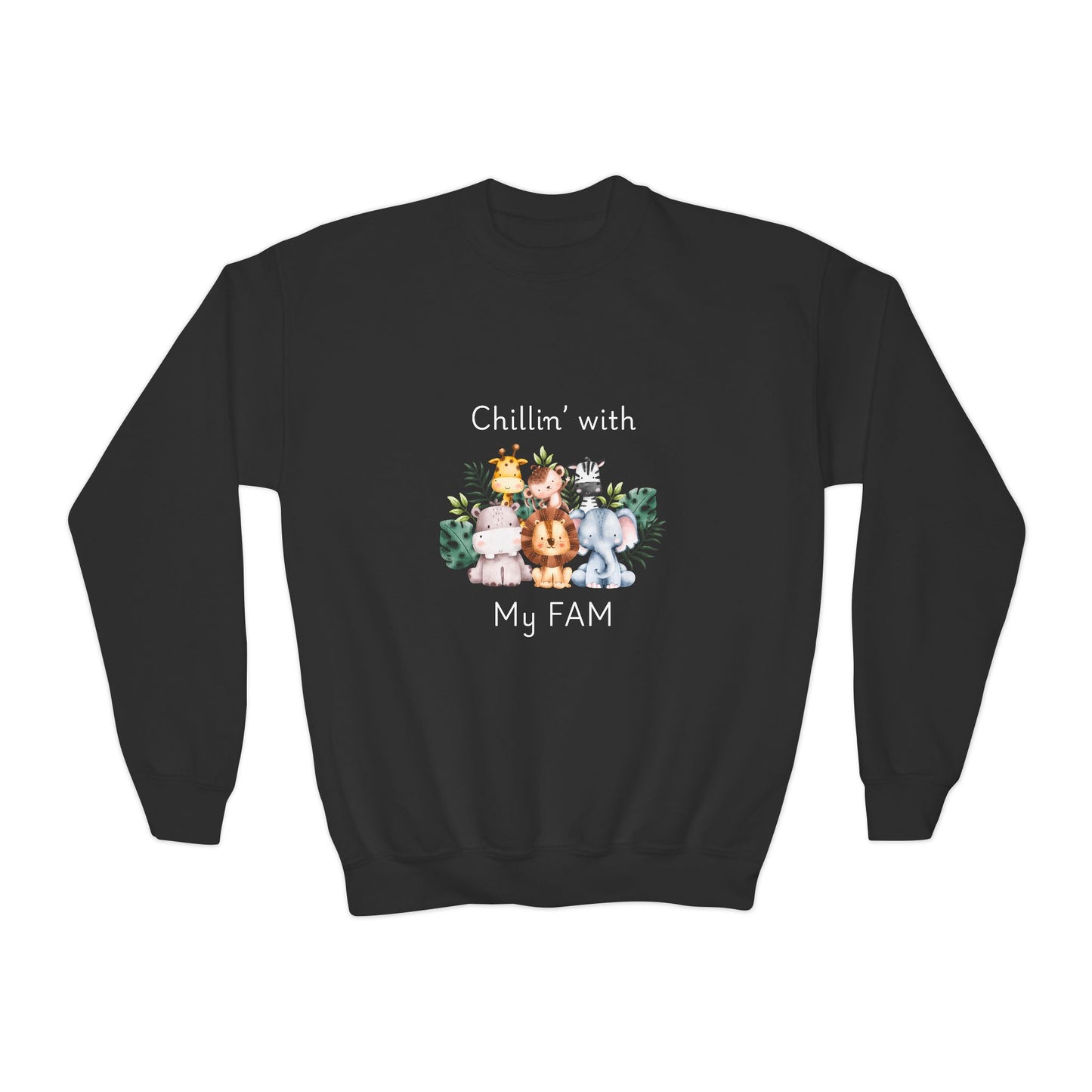 Chillin with My Fam Youth Sweatshirt
