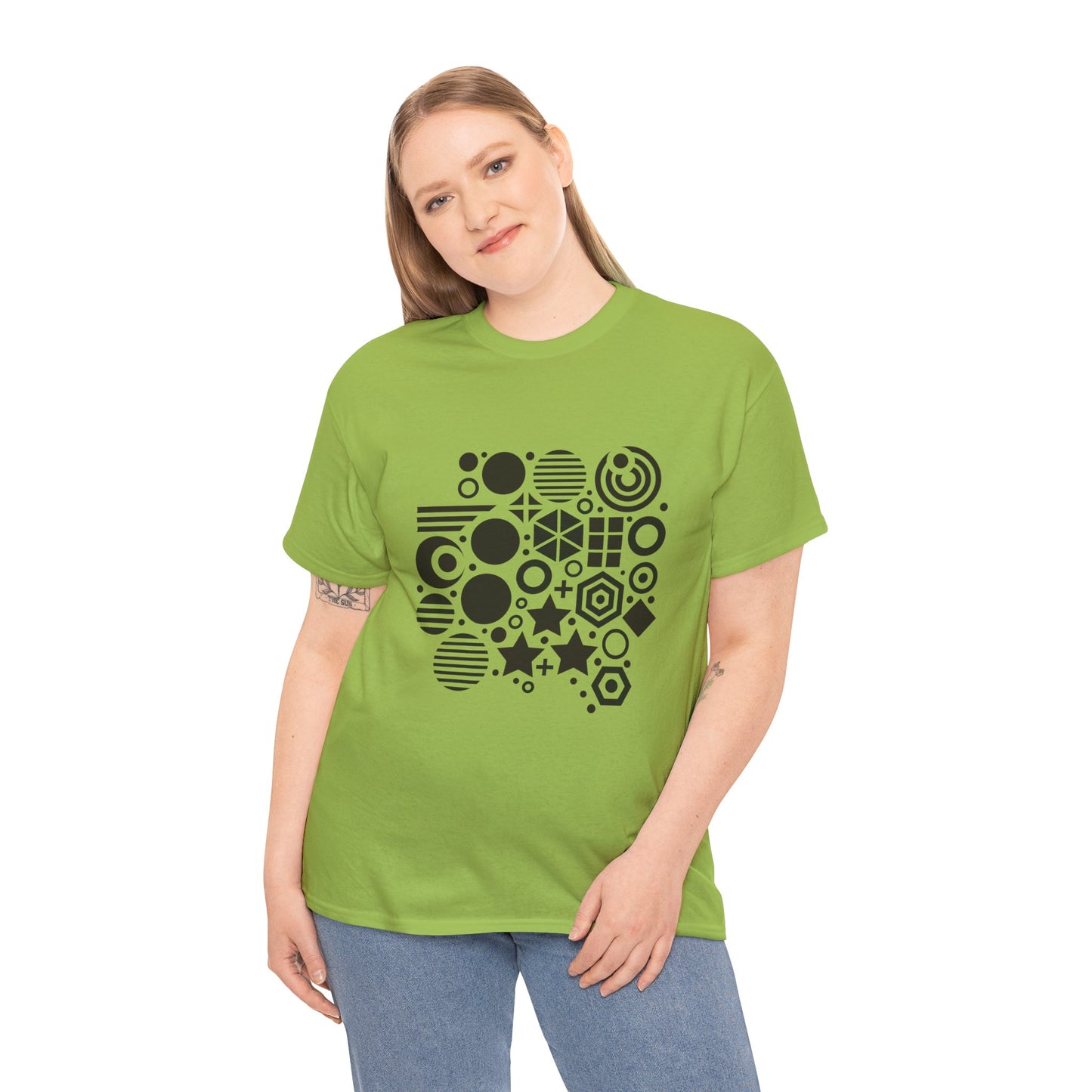 Geometry & Giggles High Contrast Tee