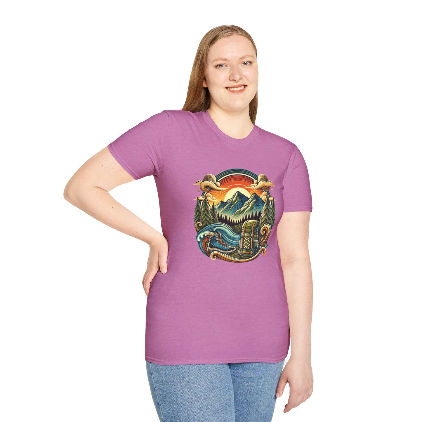 Adventure Mom High Contrast Tee