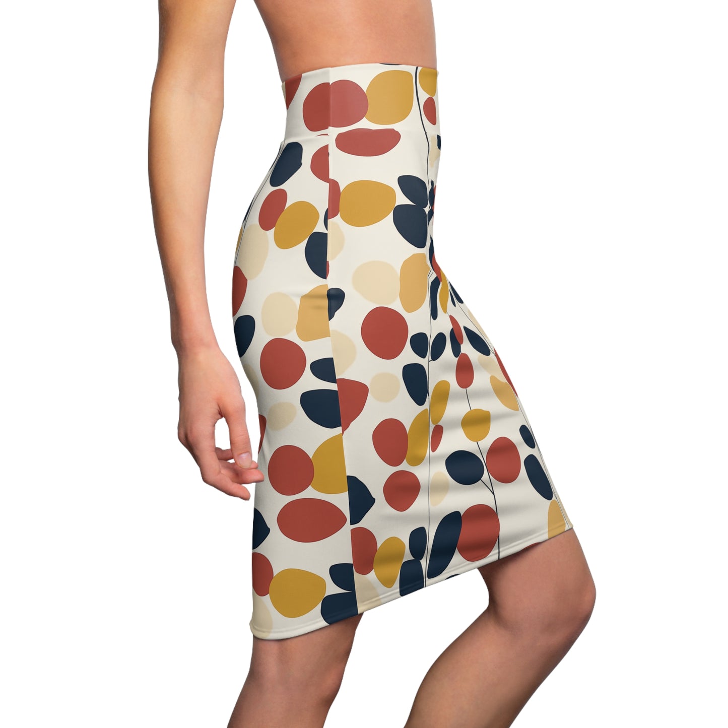 Lineage of the Leaves Pencil Skirt