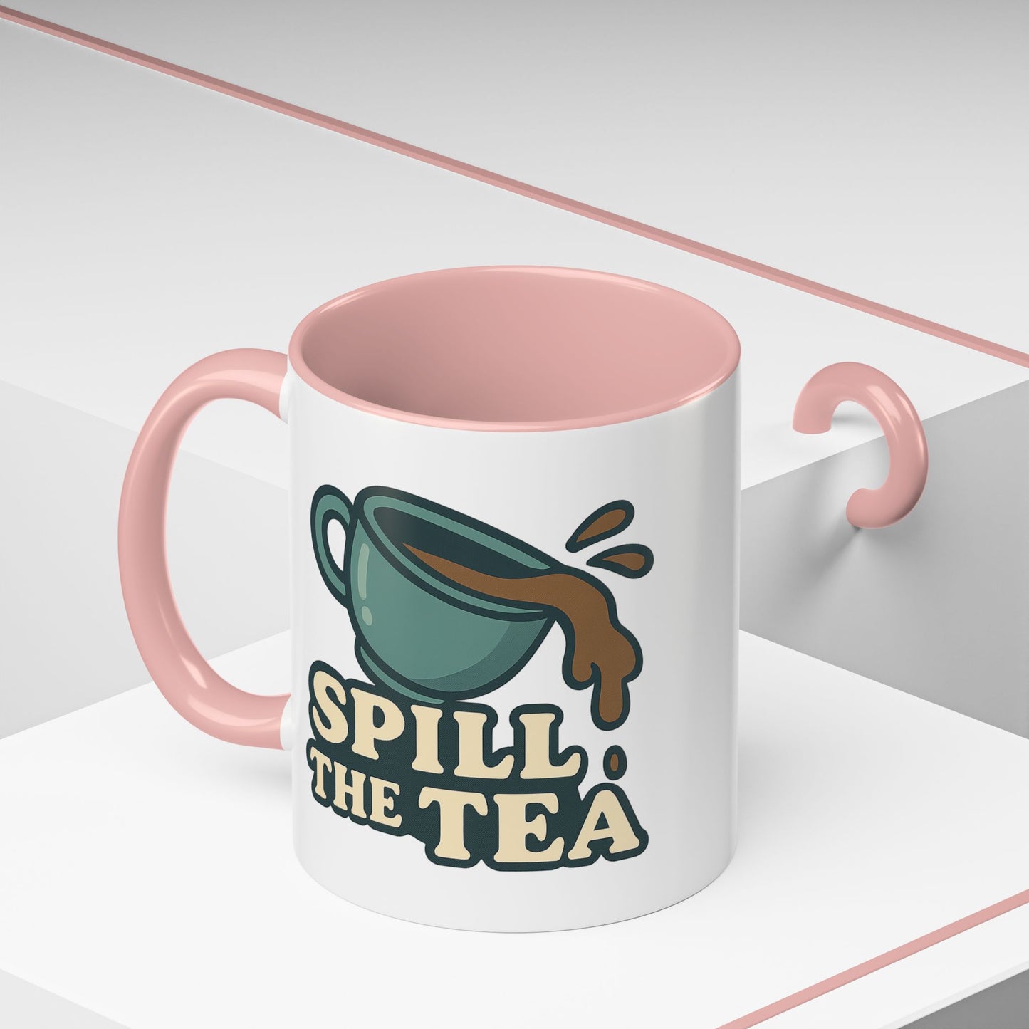 Spill The Tea Mug (11, 15oz)