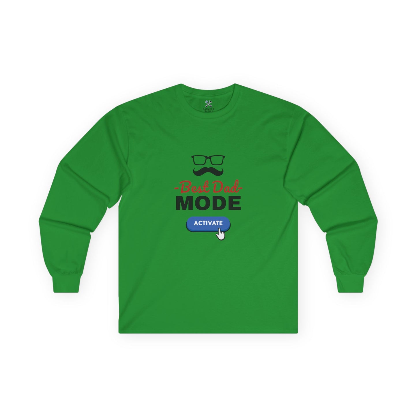 Best Dad Mode Activate Long Sleeve Tee