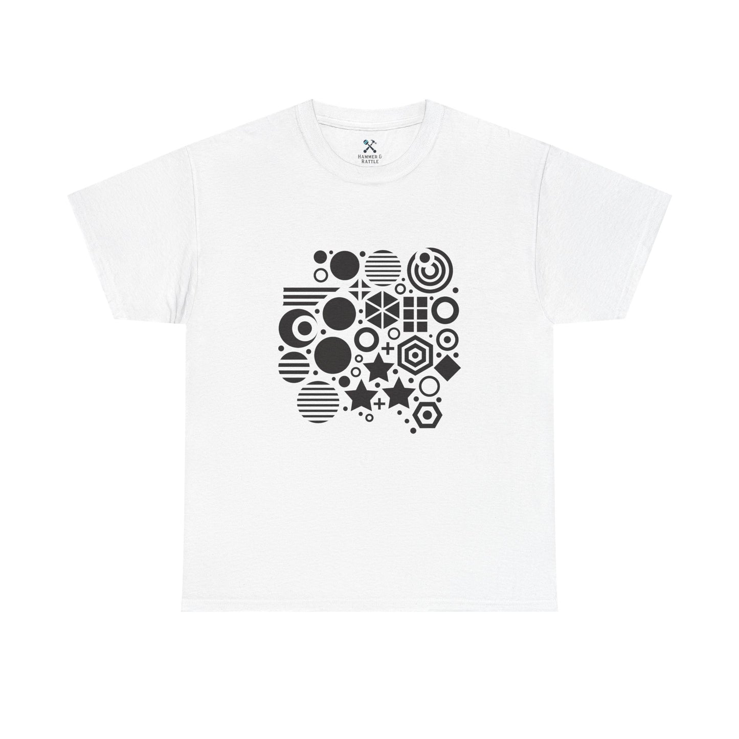 Geometry & Giggles Dad High Contrast Tee