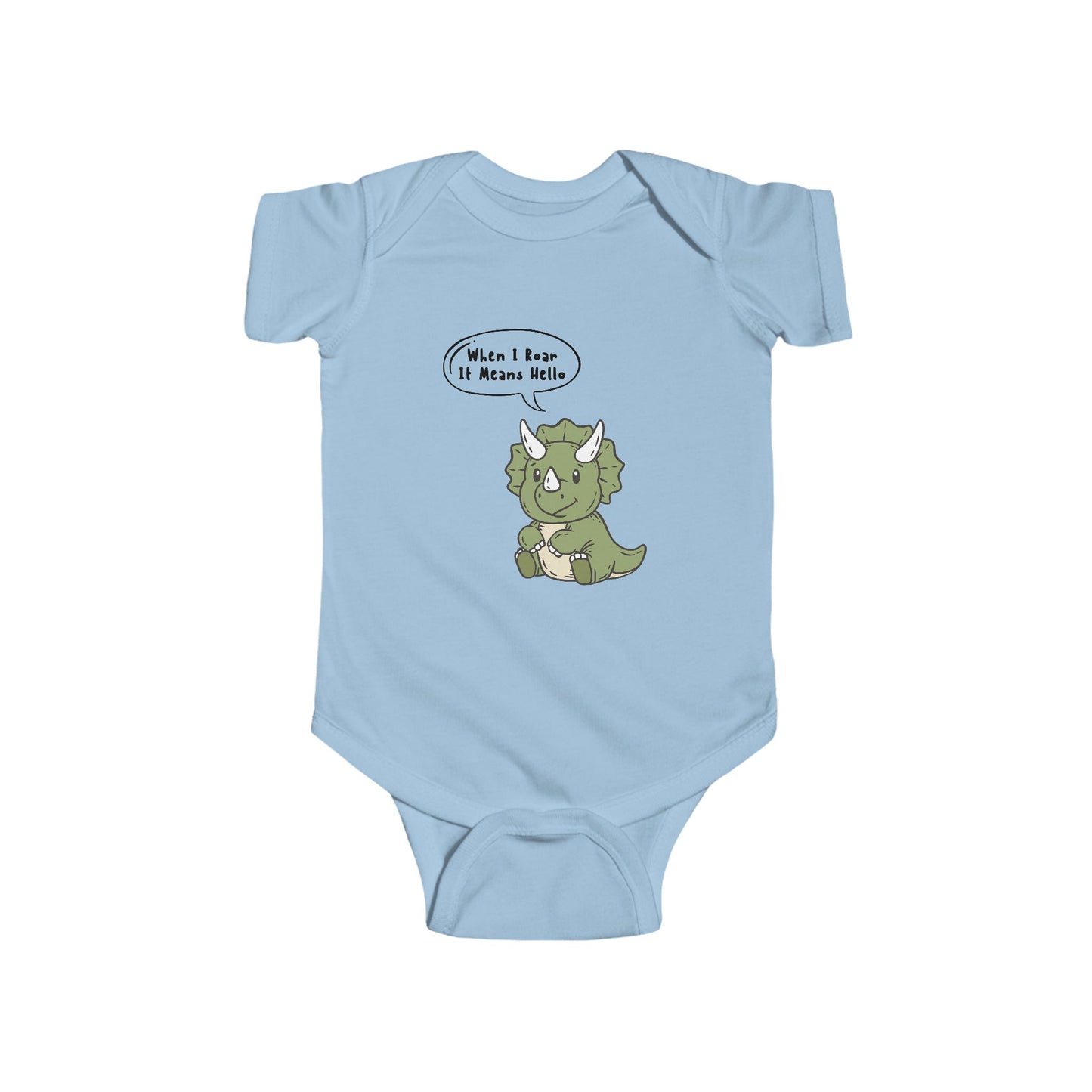 Roar Means Hello Baby One-piece