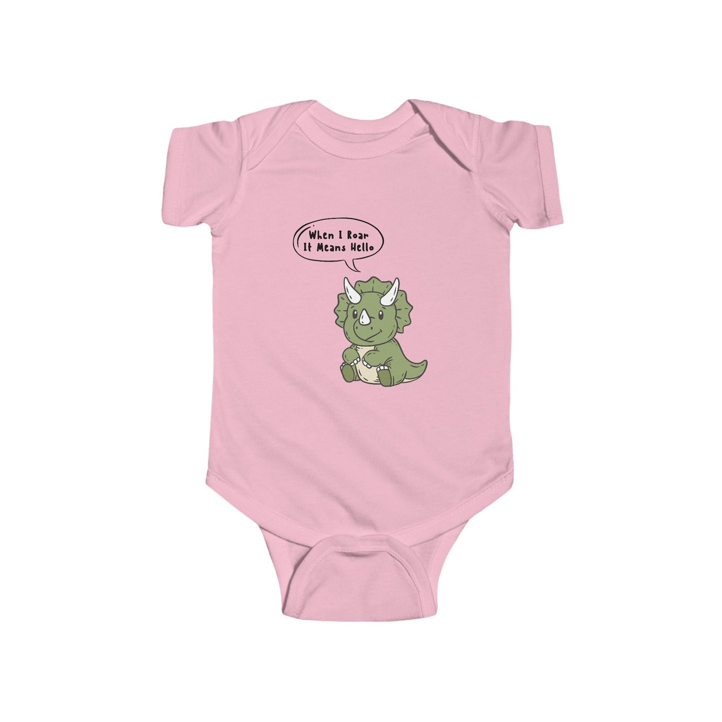 Roar Means Hello Baby One-piece