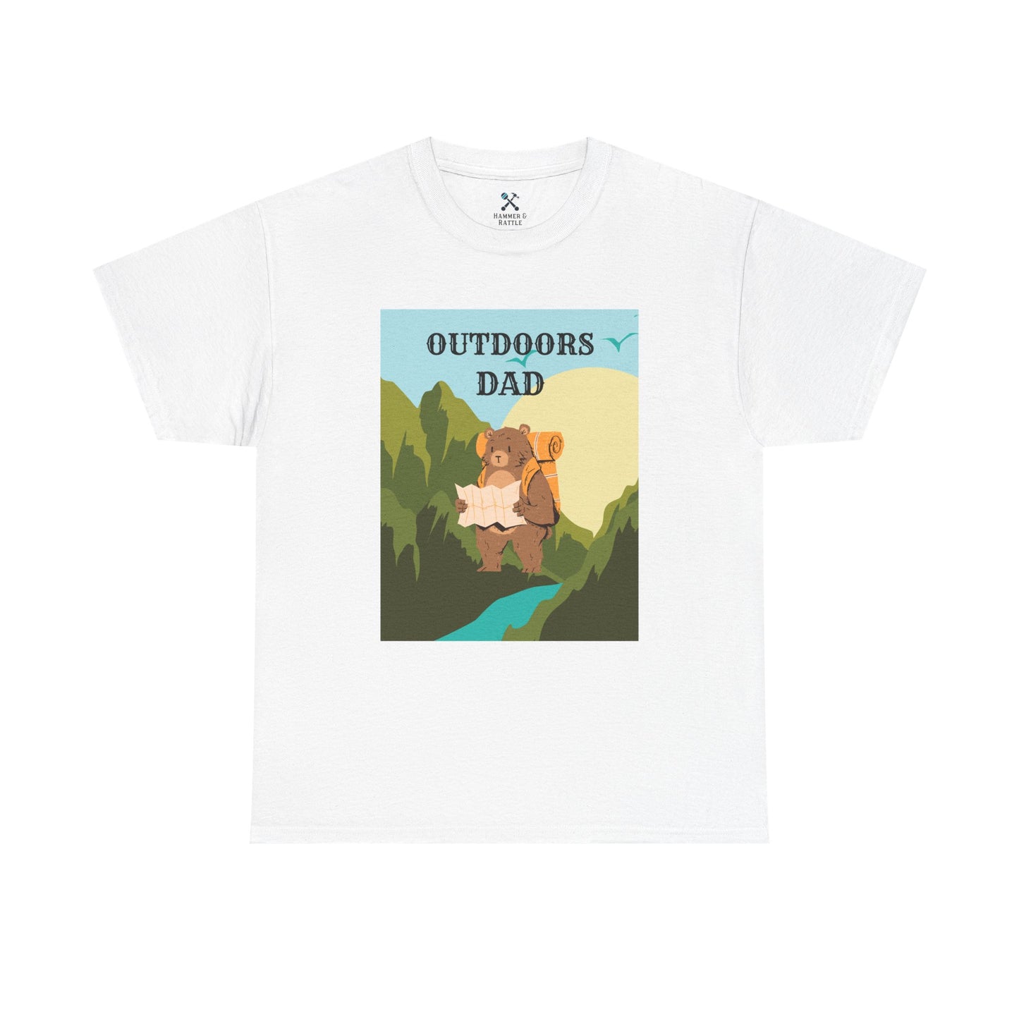 Outdoors Dad - Bear Edition Tee