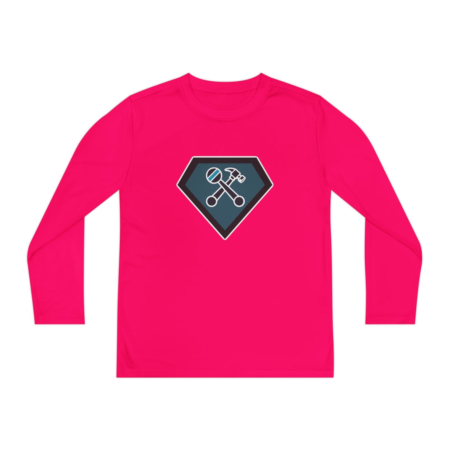 Super Kid Youth Long Sleeve Competitor Tee