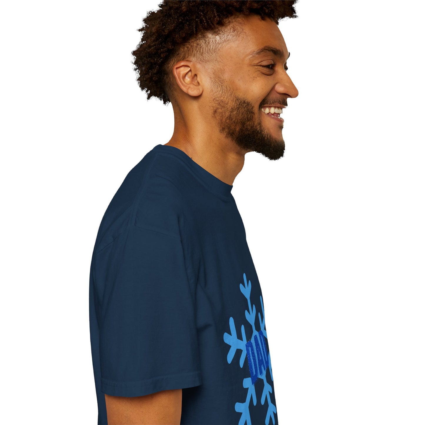 Cool Dad Snowed In Tee True Navy T-Shirt