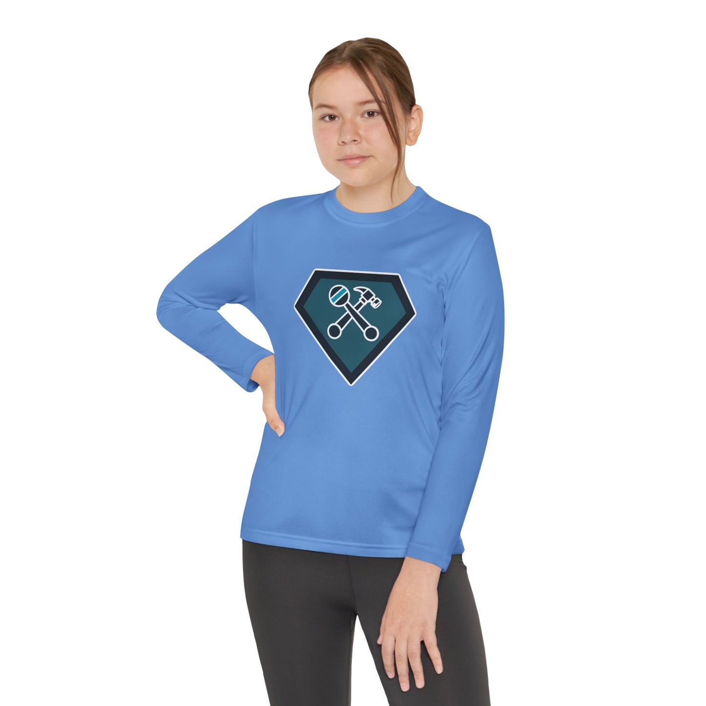 Super Kid Youth Long Sleeve Competitor Tee