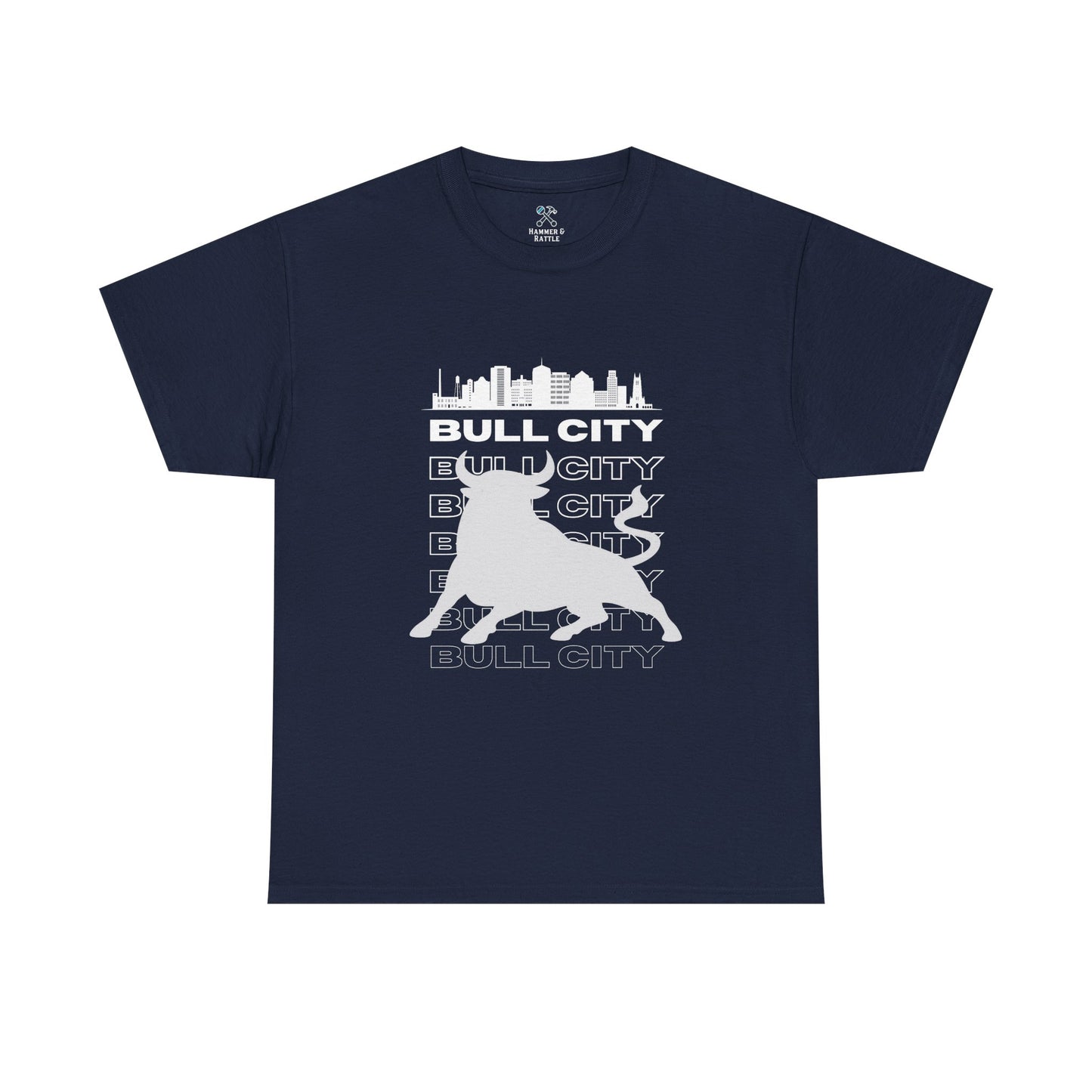 Bull City High Contrast Tee