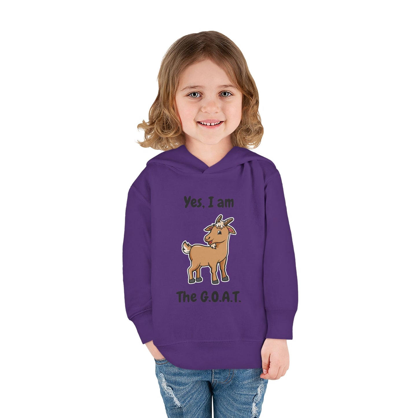 I am The G.O.A.T. Toddler Hoodie
