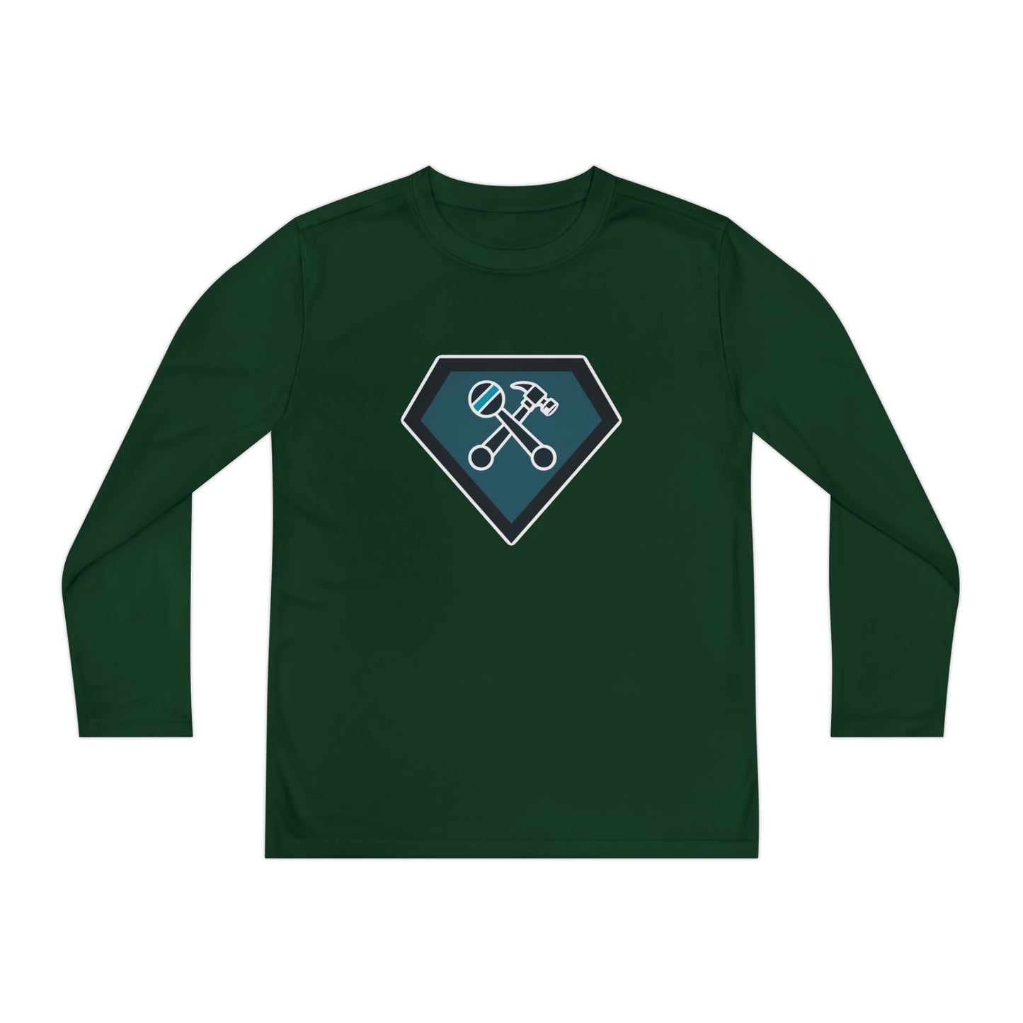 Super Kid Youth Long Sleeve Competitor Tee