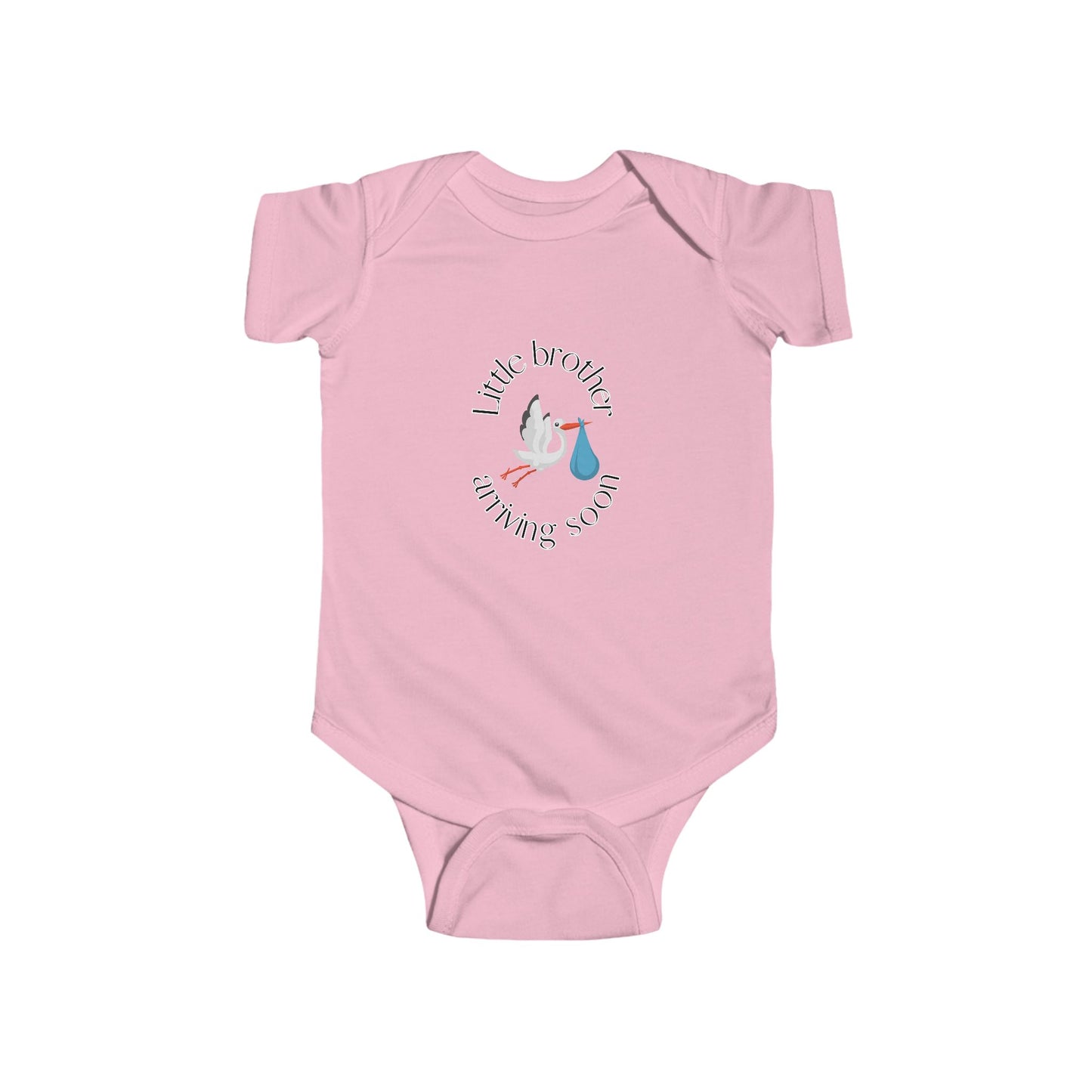 Little Brother Arriving Soon Baby One-piece