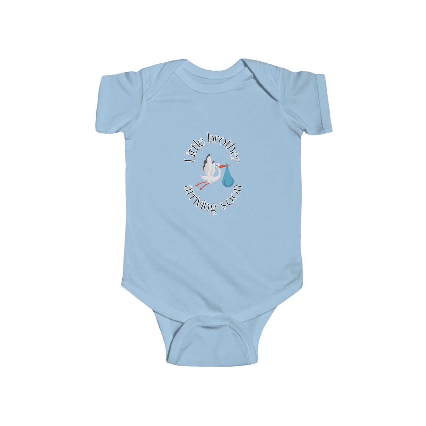 Little Brother Arriving Soon Baby One-piece