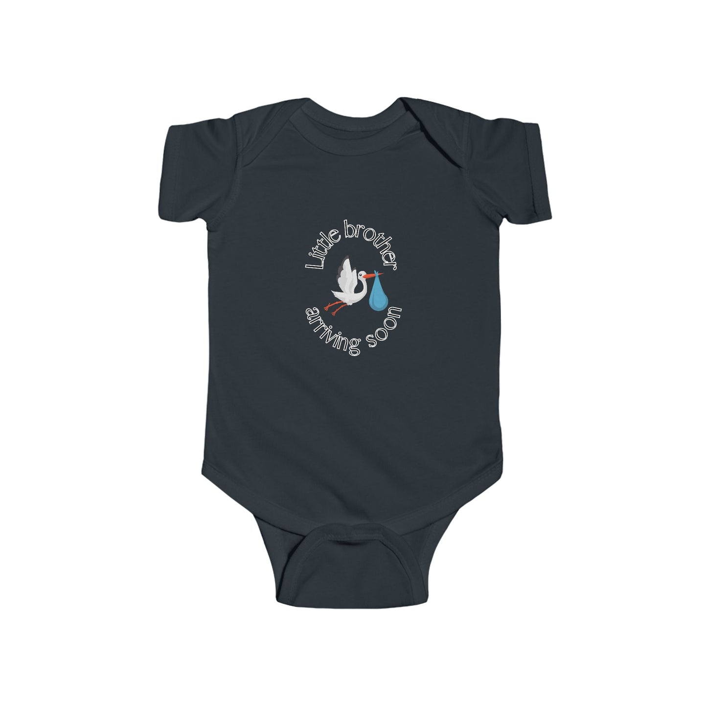 Little Brother Arriving Soon Baby One-piece