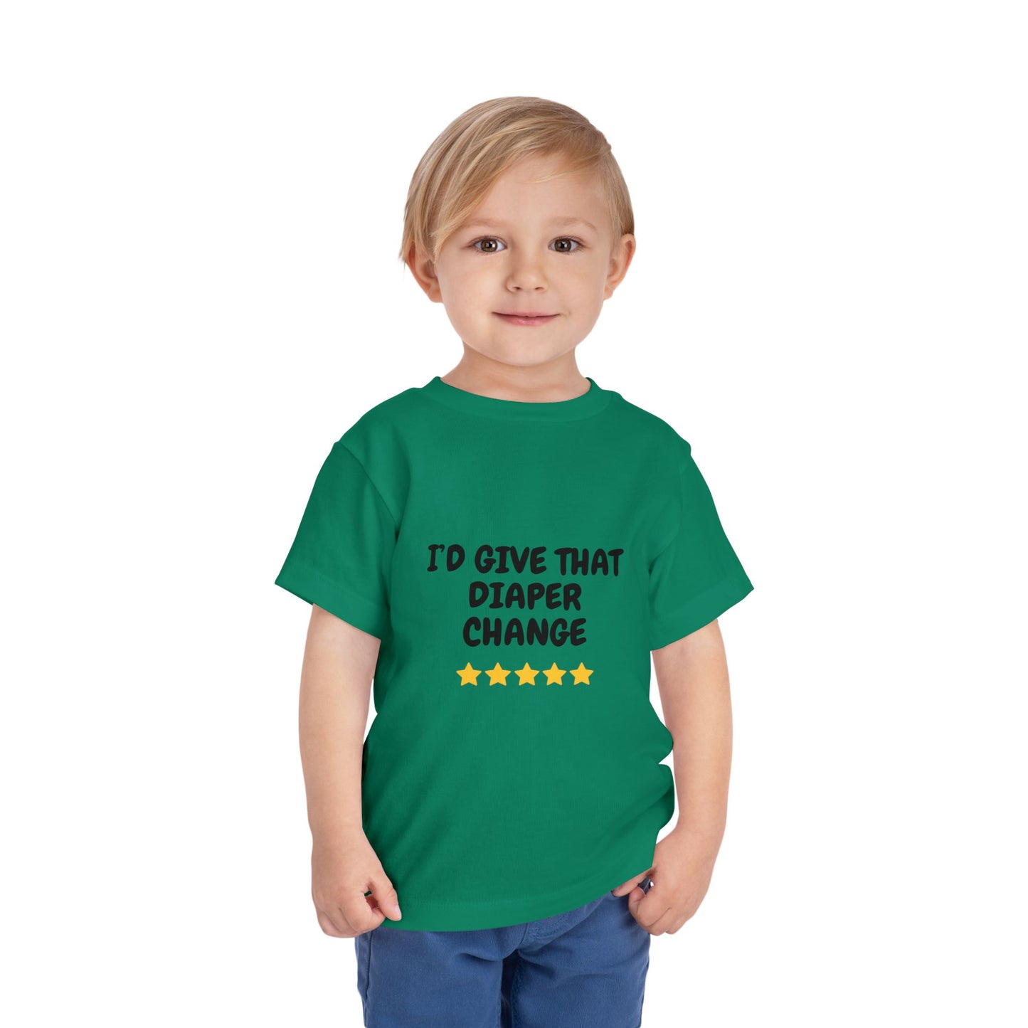 5 Star Diaper Change Infant & Toddler Tees