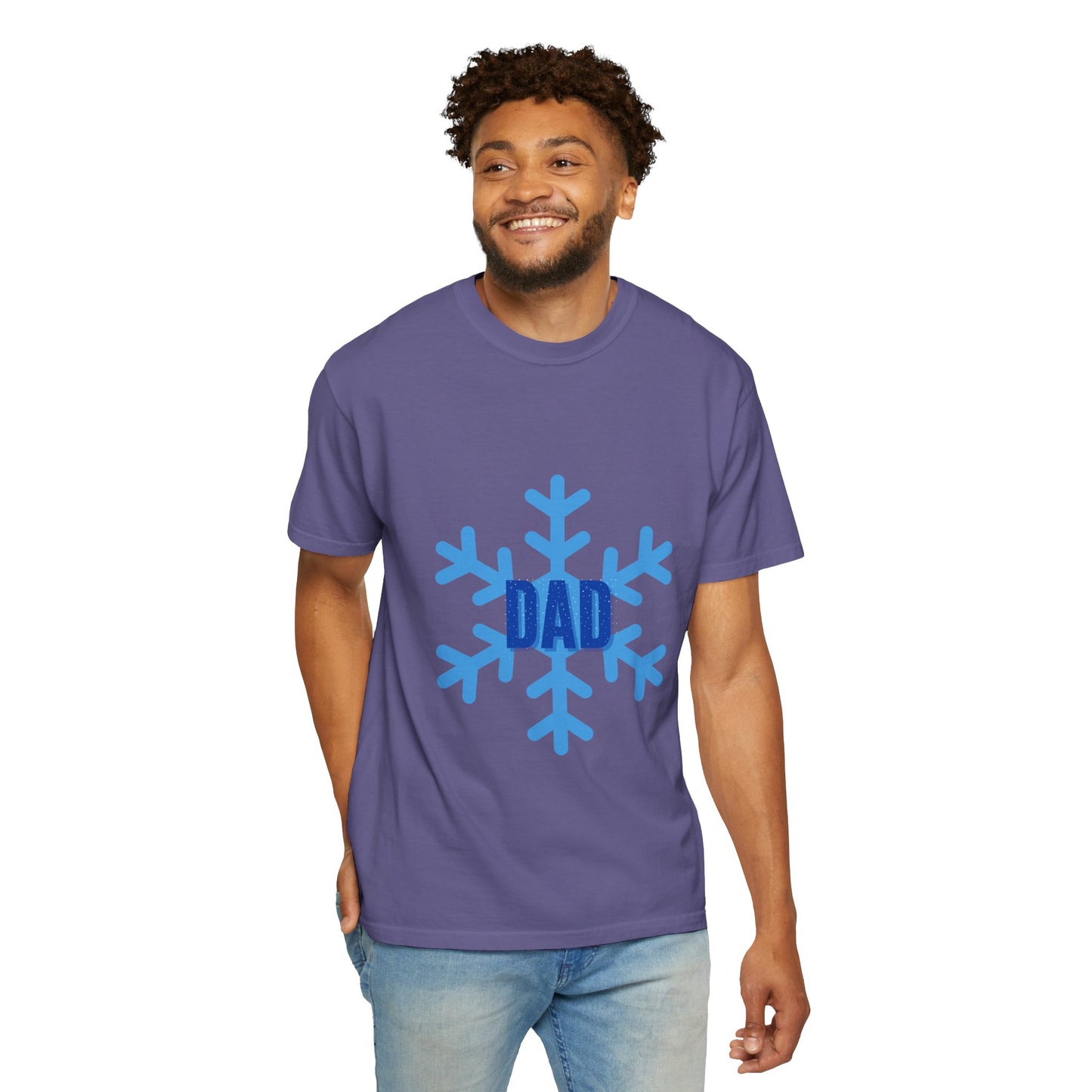 Cool Dad Snowed In Tee Grape T-Shirt