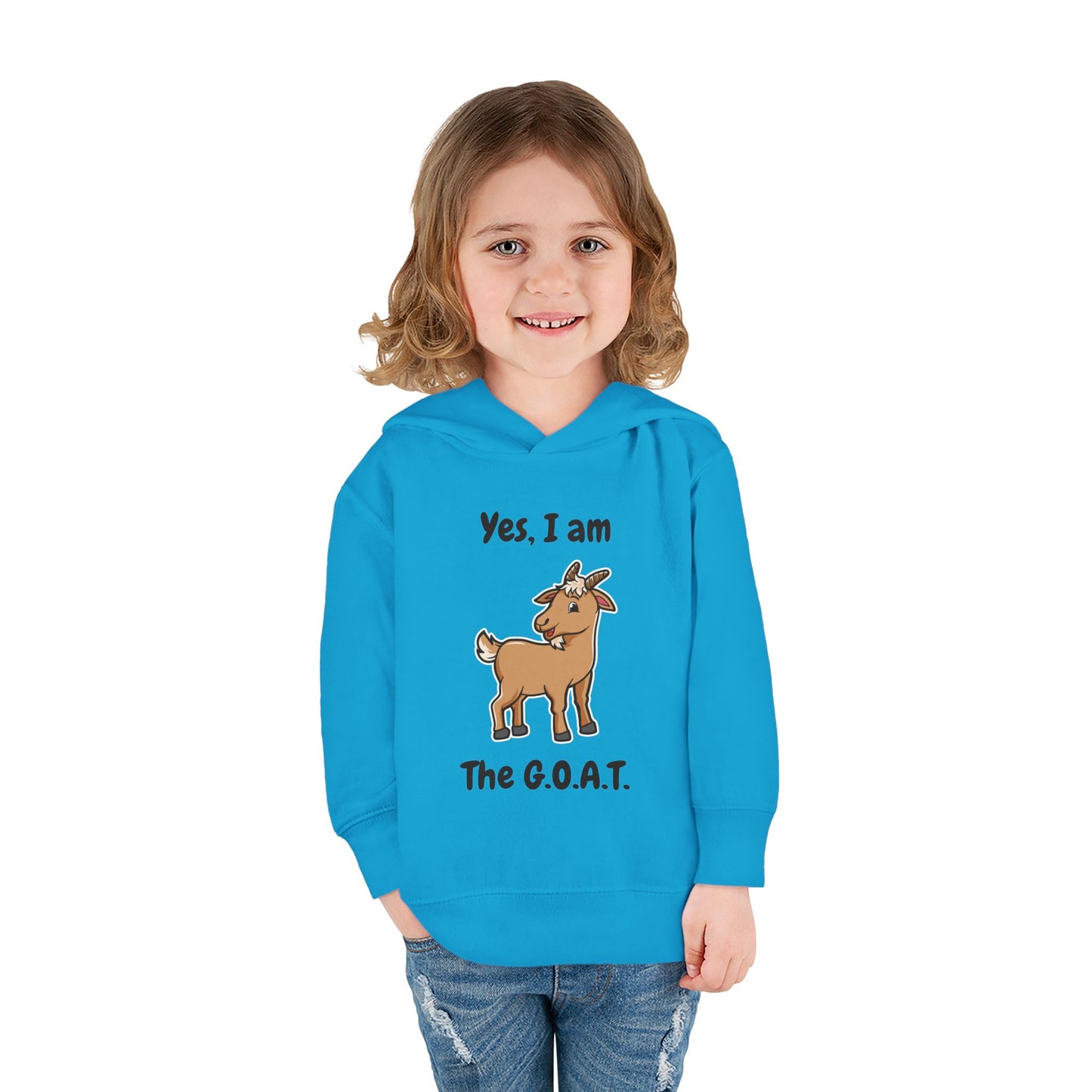 I am The G.O.A.T. Toddler Hoodie