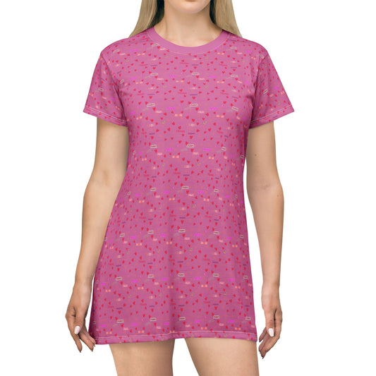 T-Shirt Dress (AOP) All Over Prints