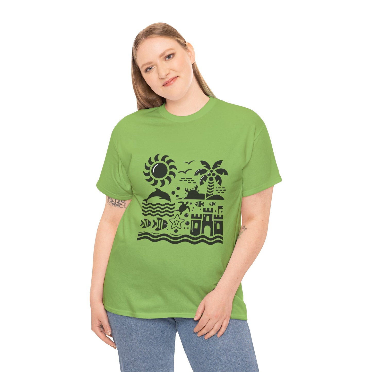Coastal High Contrast Tee