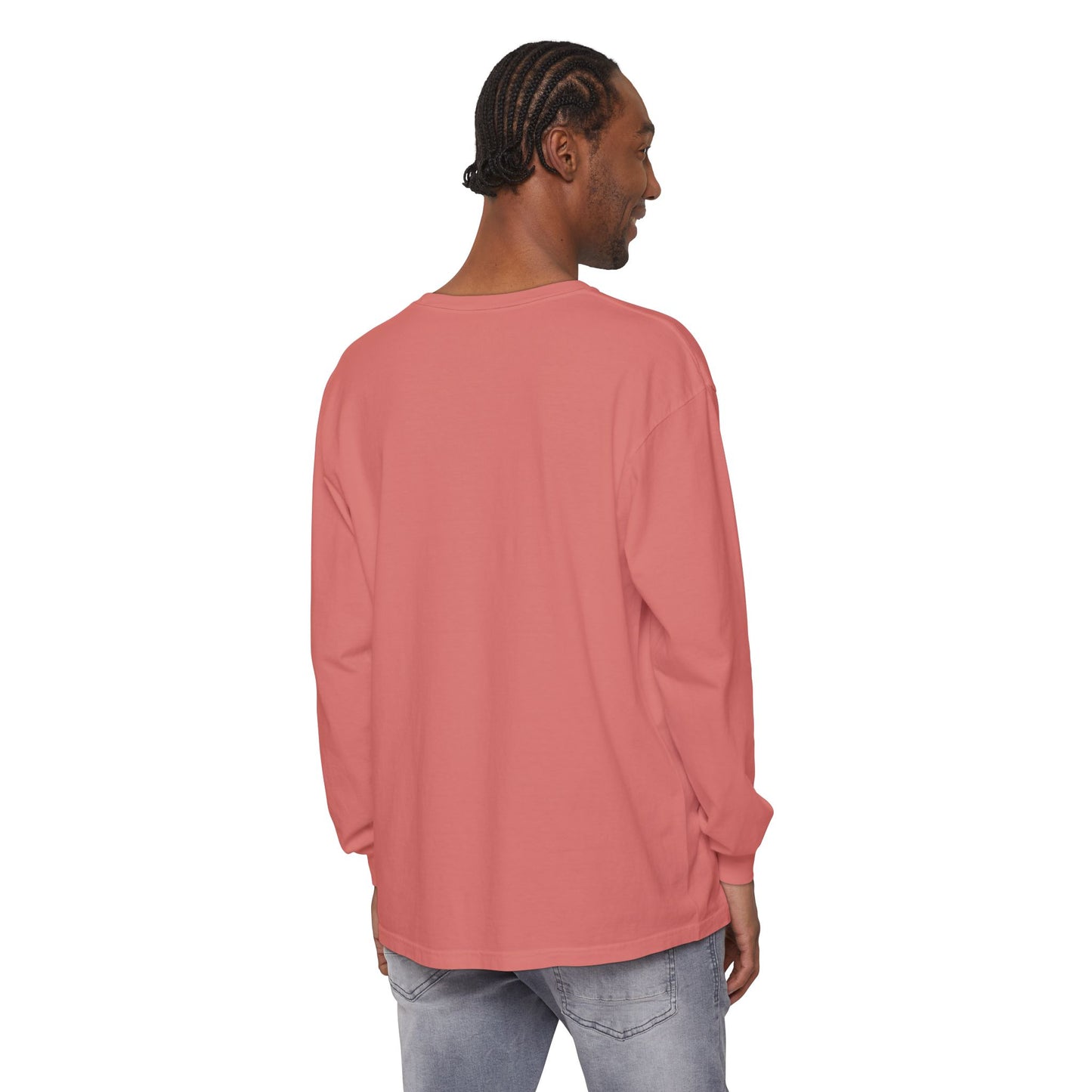Namaste Here Dad Long Sleeve Tee Berry Long-sleeve
