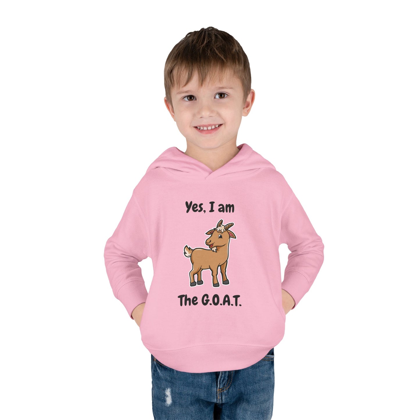 I am The G.O.A.T. Toddler Hoodie