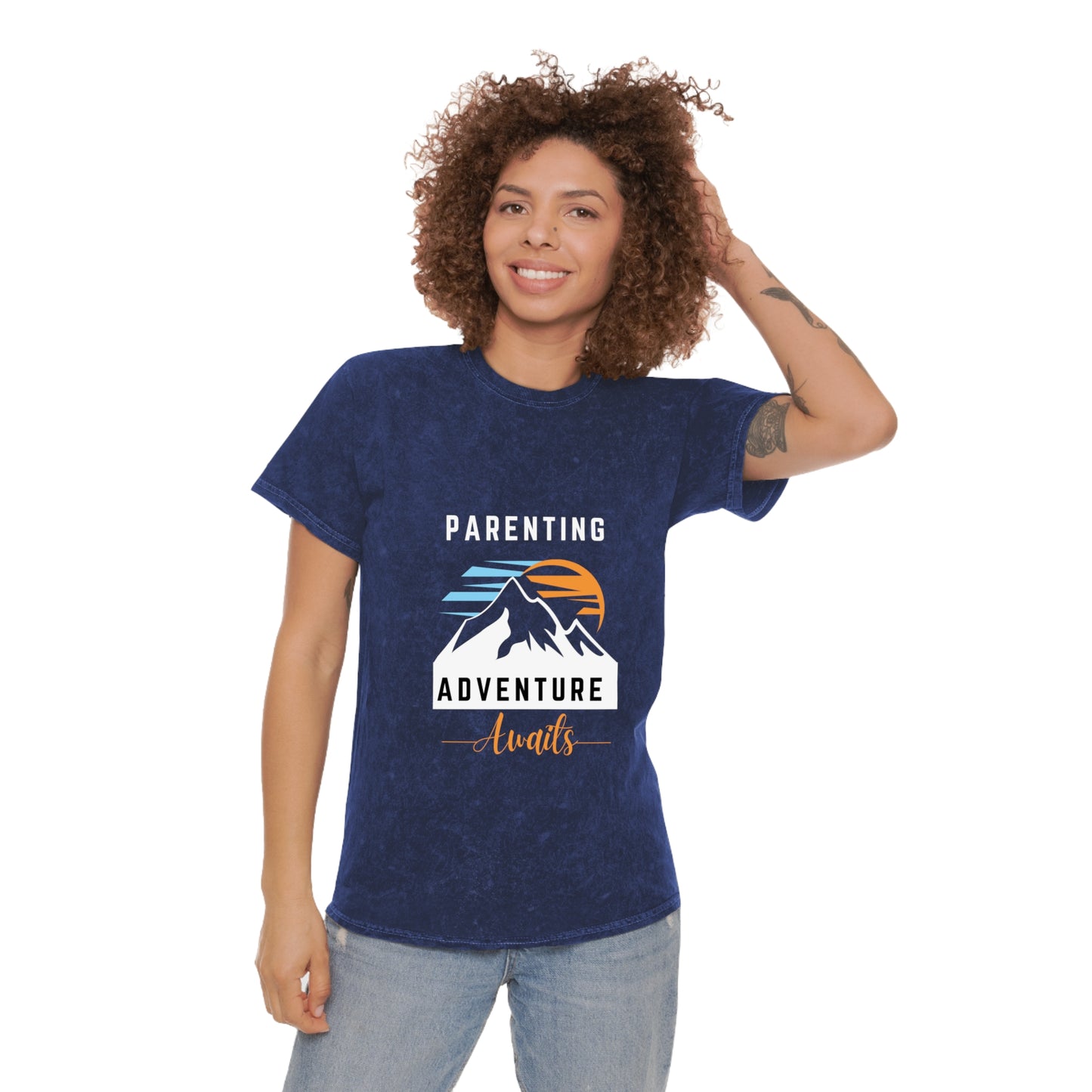 Adventure of Parenting Mineral Wash Tee Mineral Navy T-Shirt