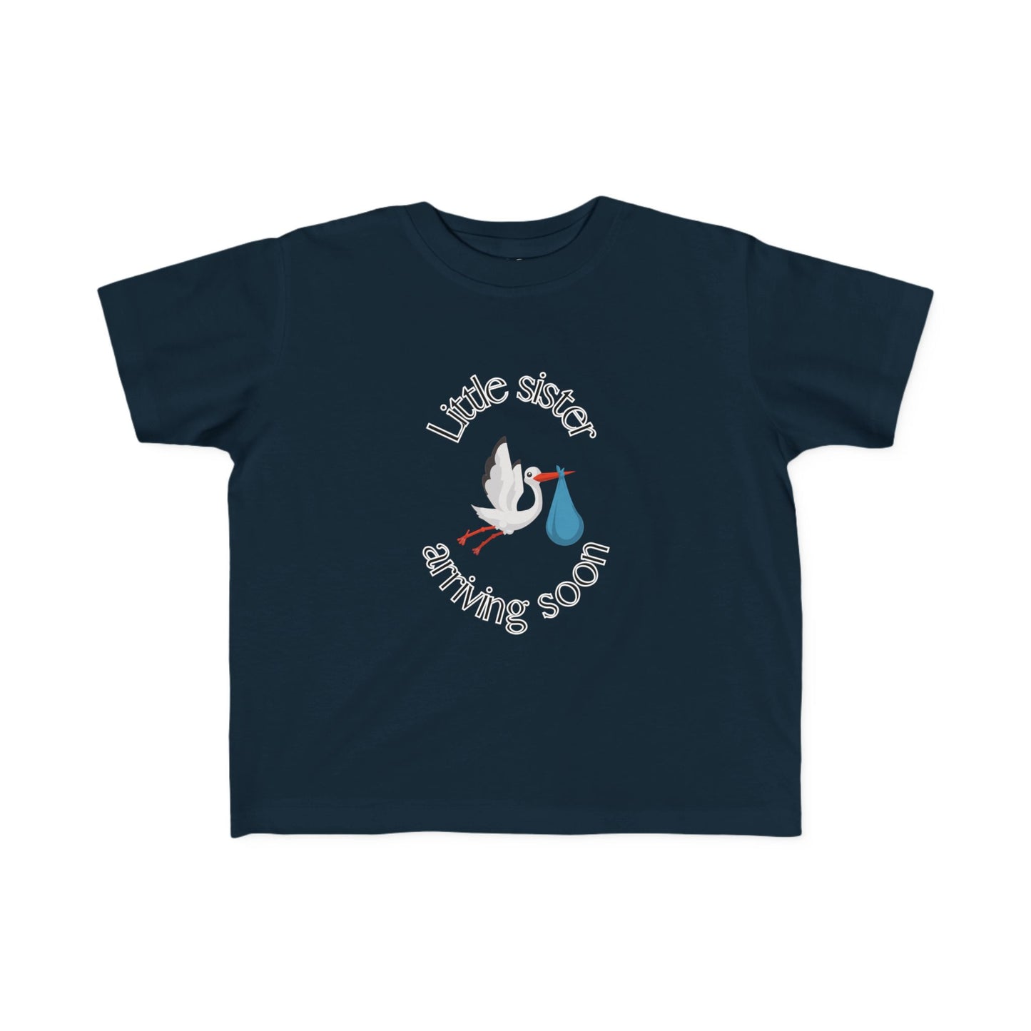 Little Sister Arriving Soon Infant & Toddler Tees