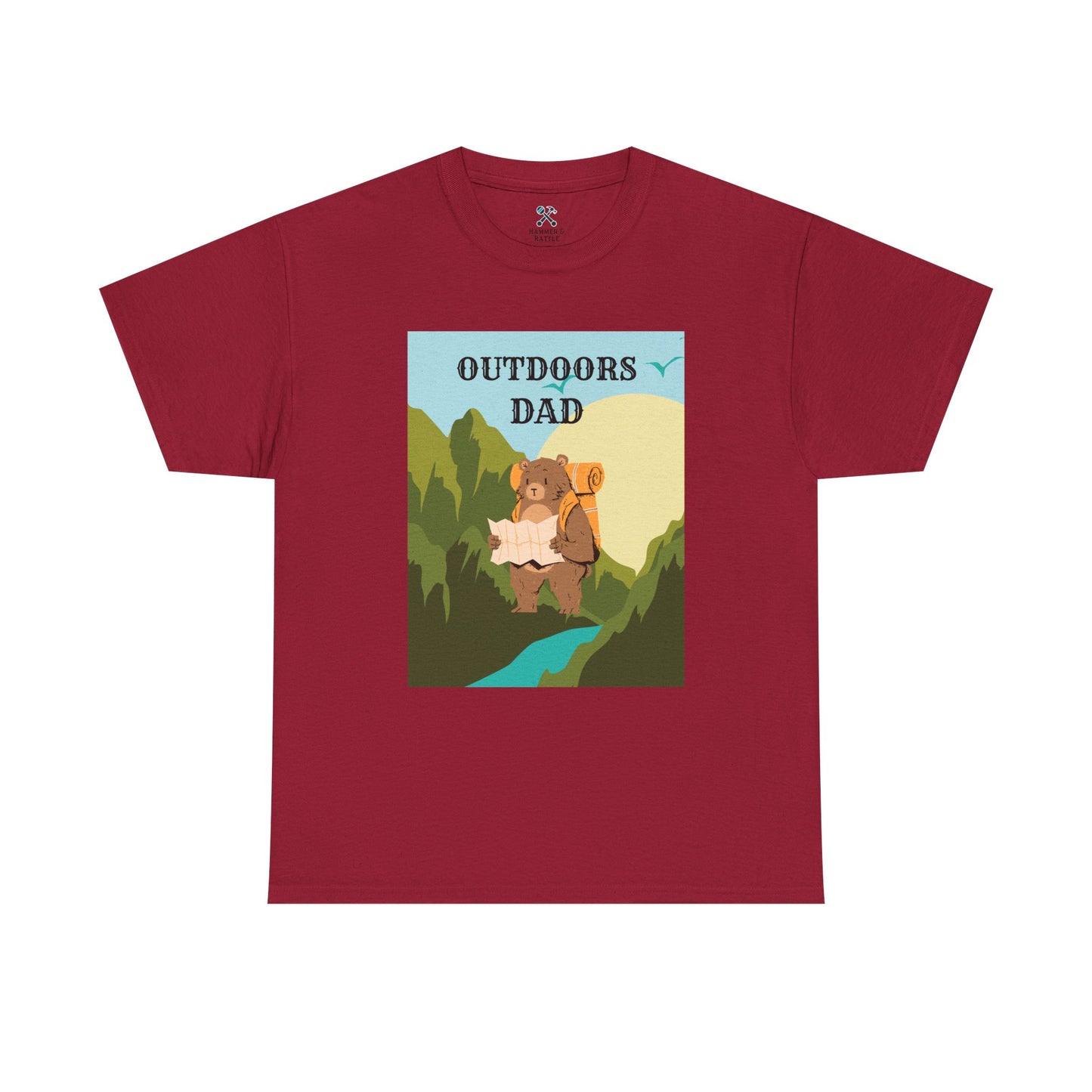 Outdoors Dad - Bear Edition Tee
