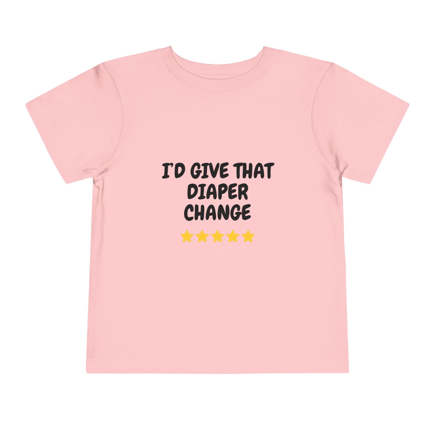 5 Star Diaper Change Infant & Toddler Tees
