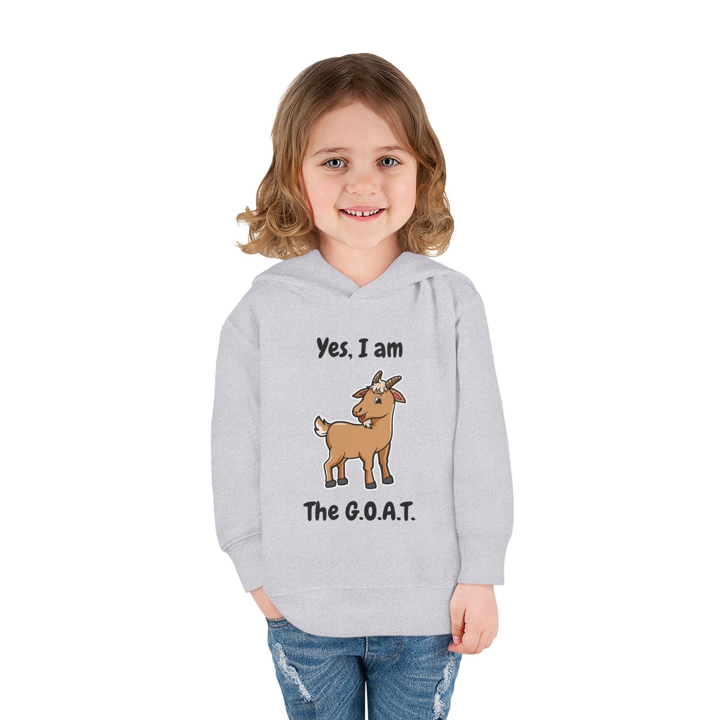 I am The G.O.A.T. Toddler Hoodie