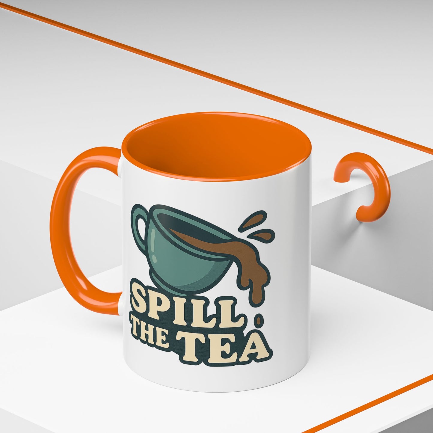 Spill The Tea Mug (11, 15oz)