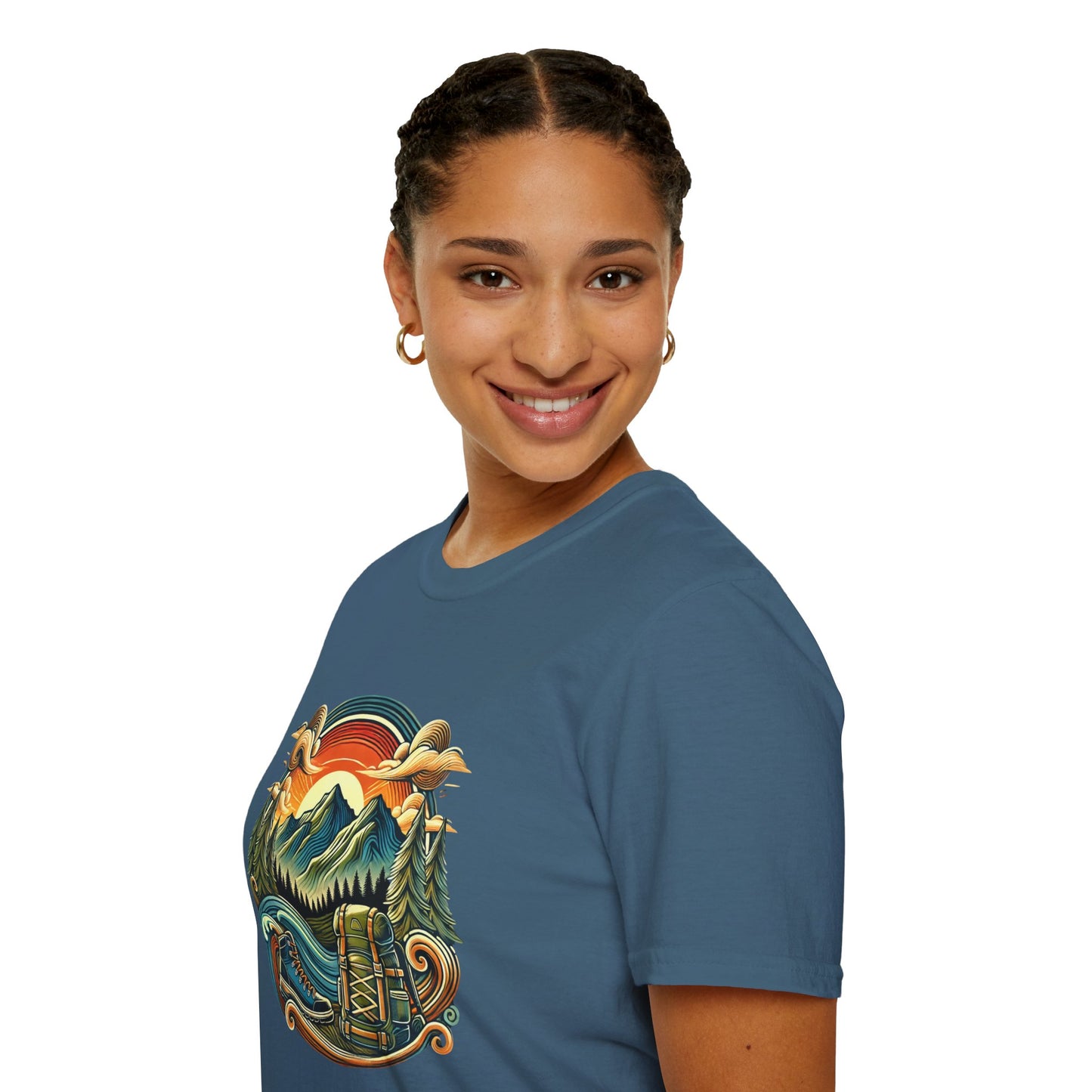 Adventure Mom High Contrast Tee