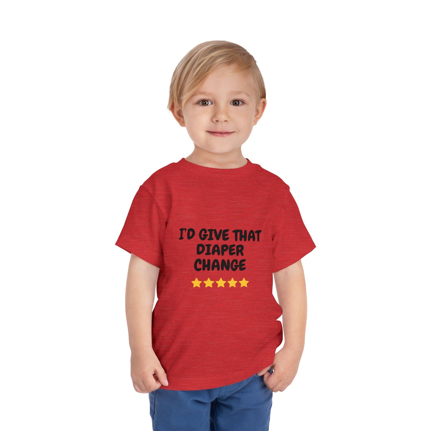 5 Star Diaper Change Infant & Toddler Tees