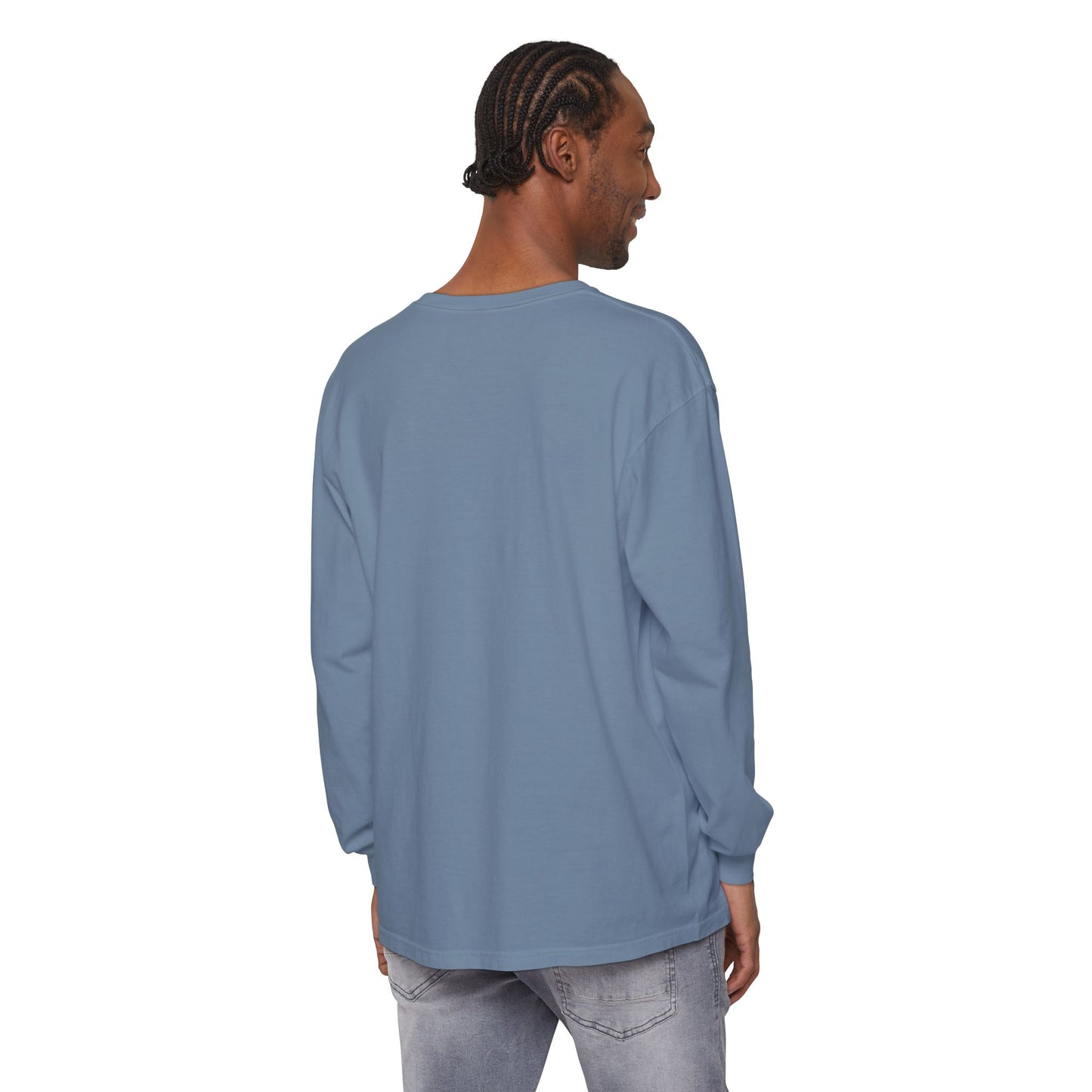 Namaste Here Dad Long Sleeve Tee Berry Long-sleeve