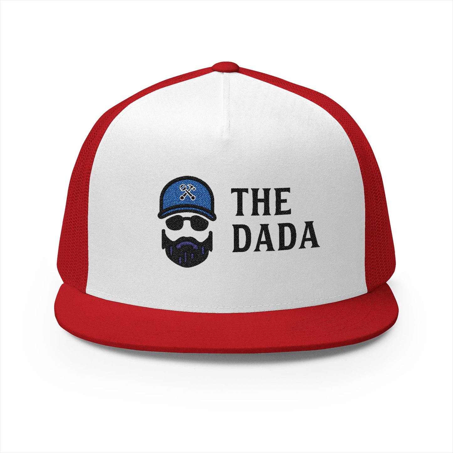 The Dada 5 Panel Trucker Hat (Embroidered)