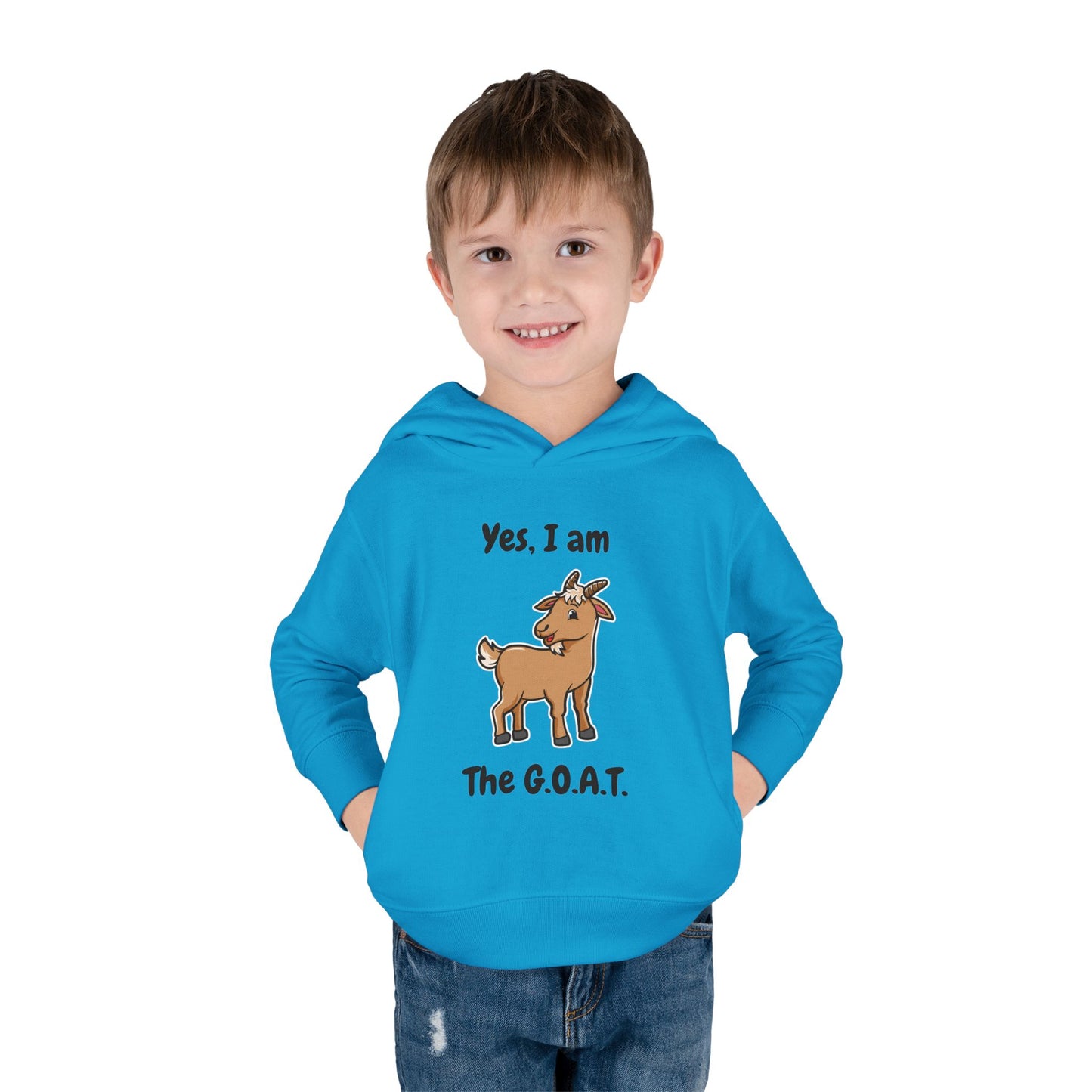 I am The G.O.A.T. Toddler Hoodie
