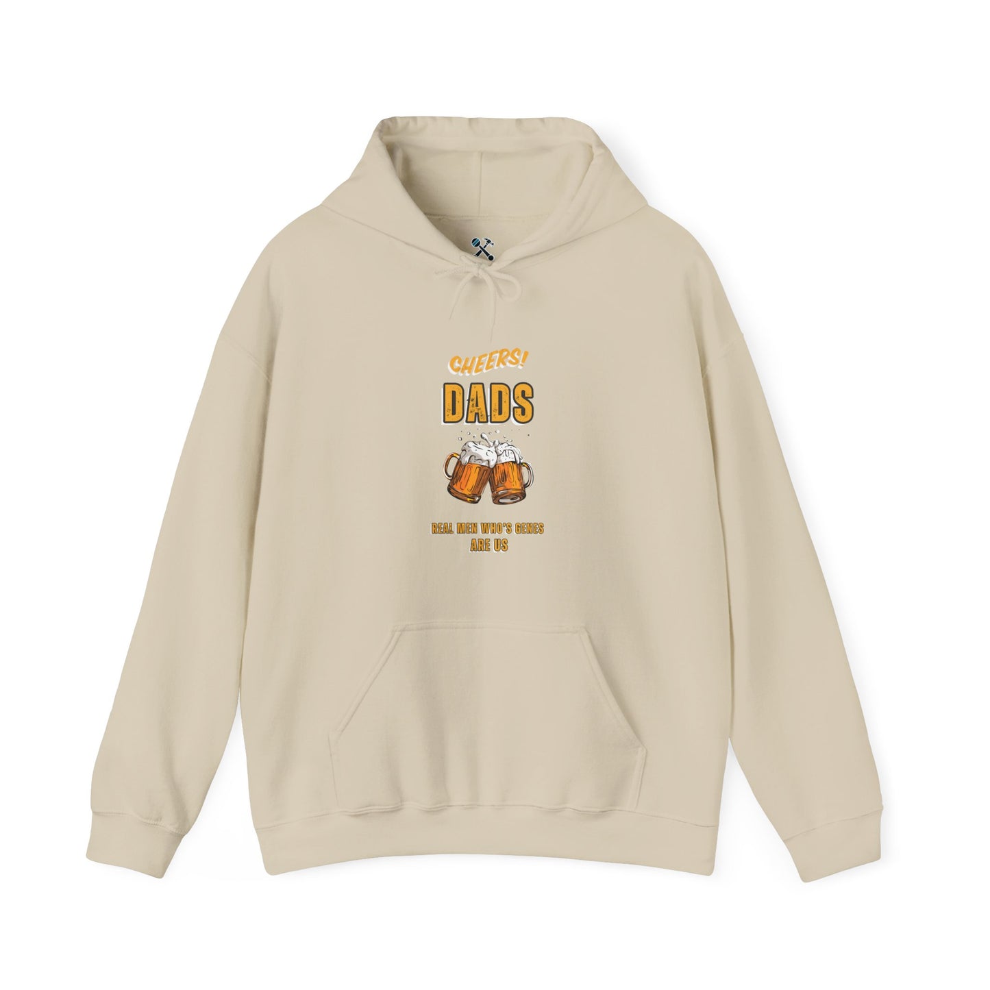 Cheers Dads Real Men Whose Genes Are Us Hoodie