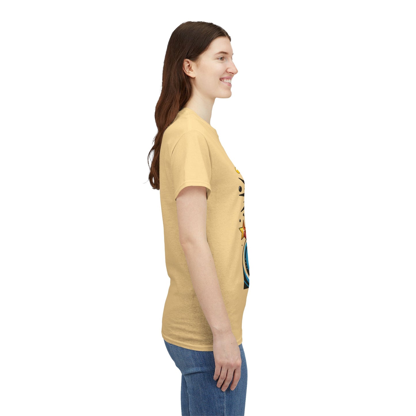 Paradise in Pattern High Contrast Tee