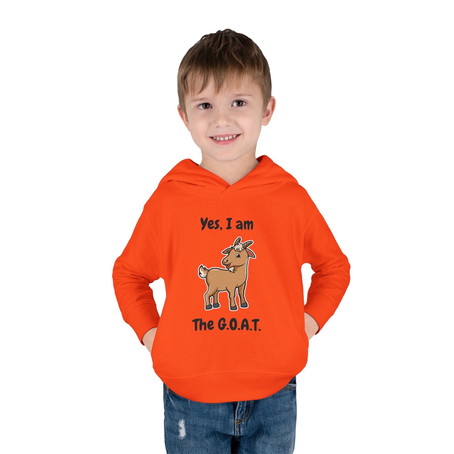 I am The G.O.A.T. Toddler Hoodie