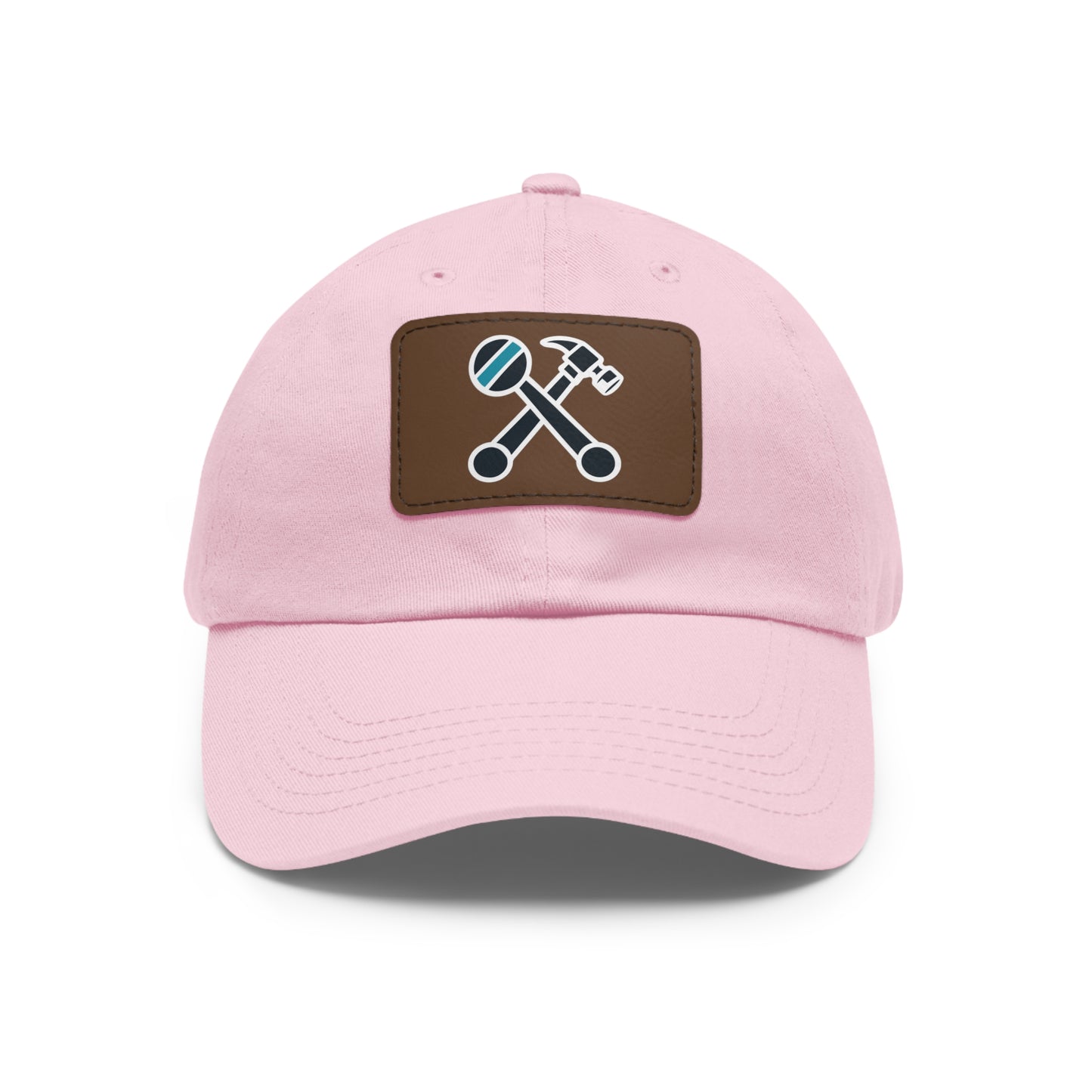 Hammer & Rattle Iconic Leather Patch Dad Hat
