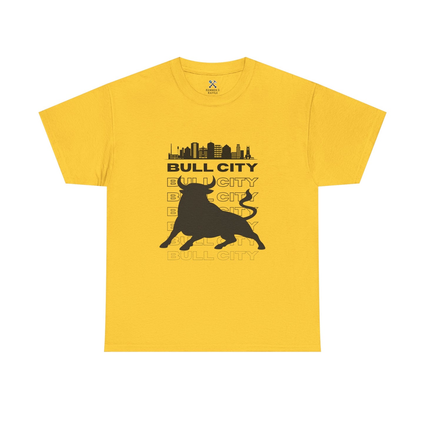 Bull City High Contrast Tee