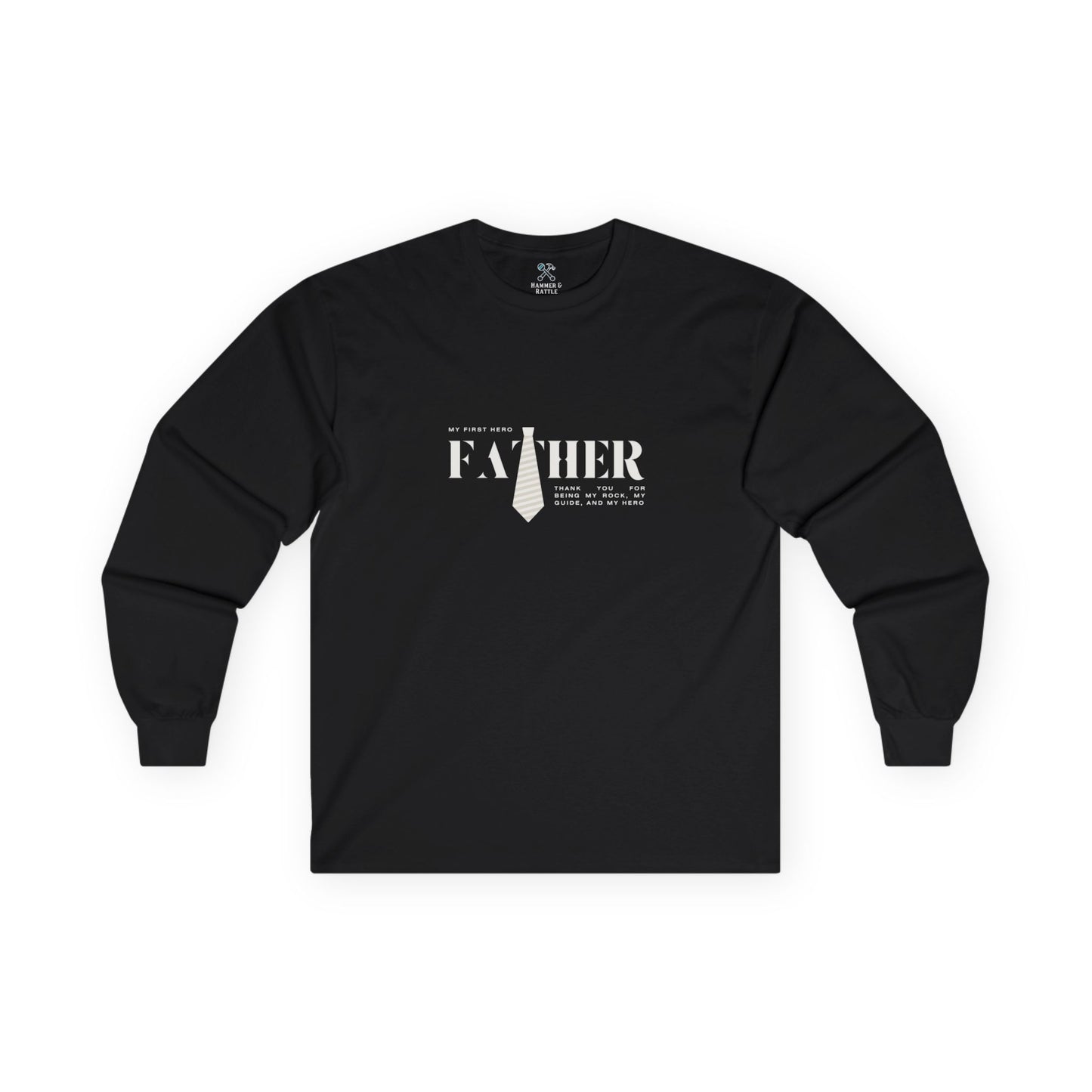 Father My First Hero Long Sleeve Tee
