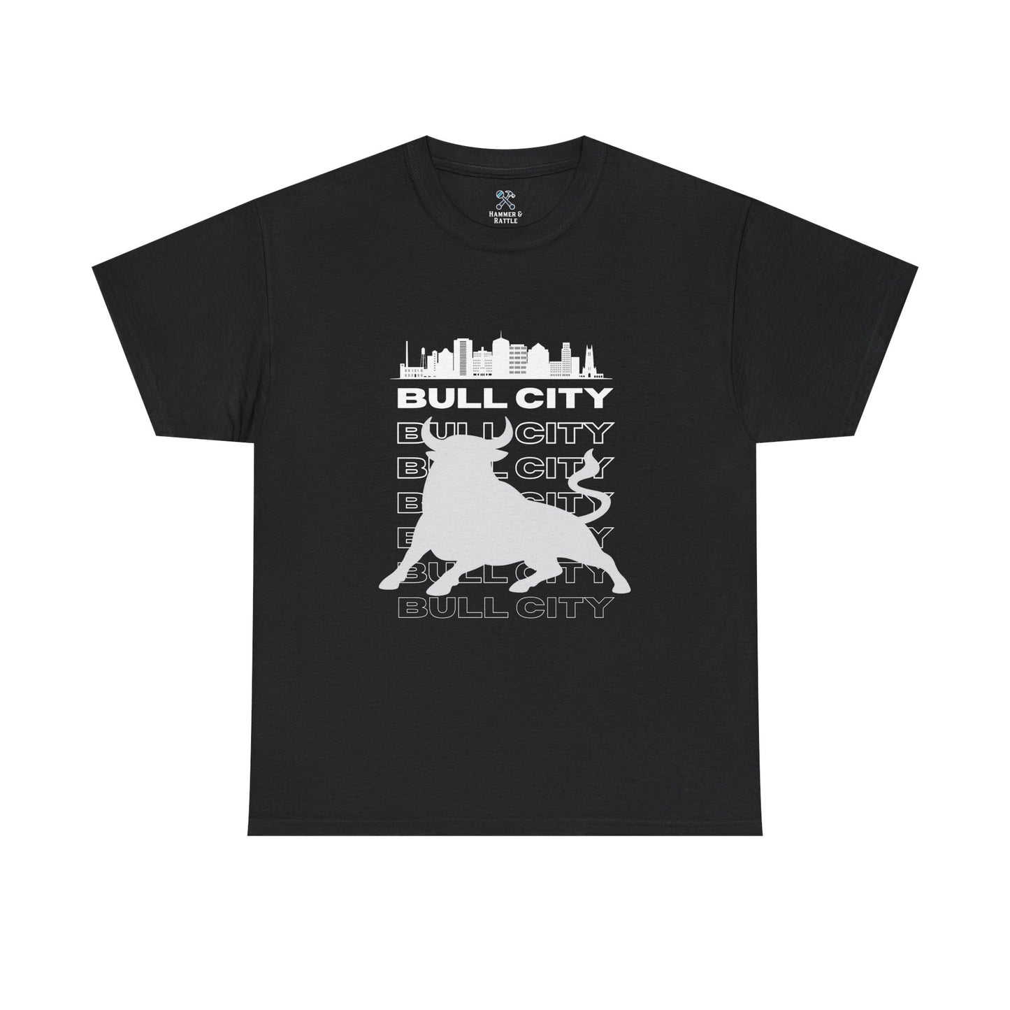Bull City High Contrast Tee