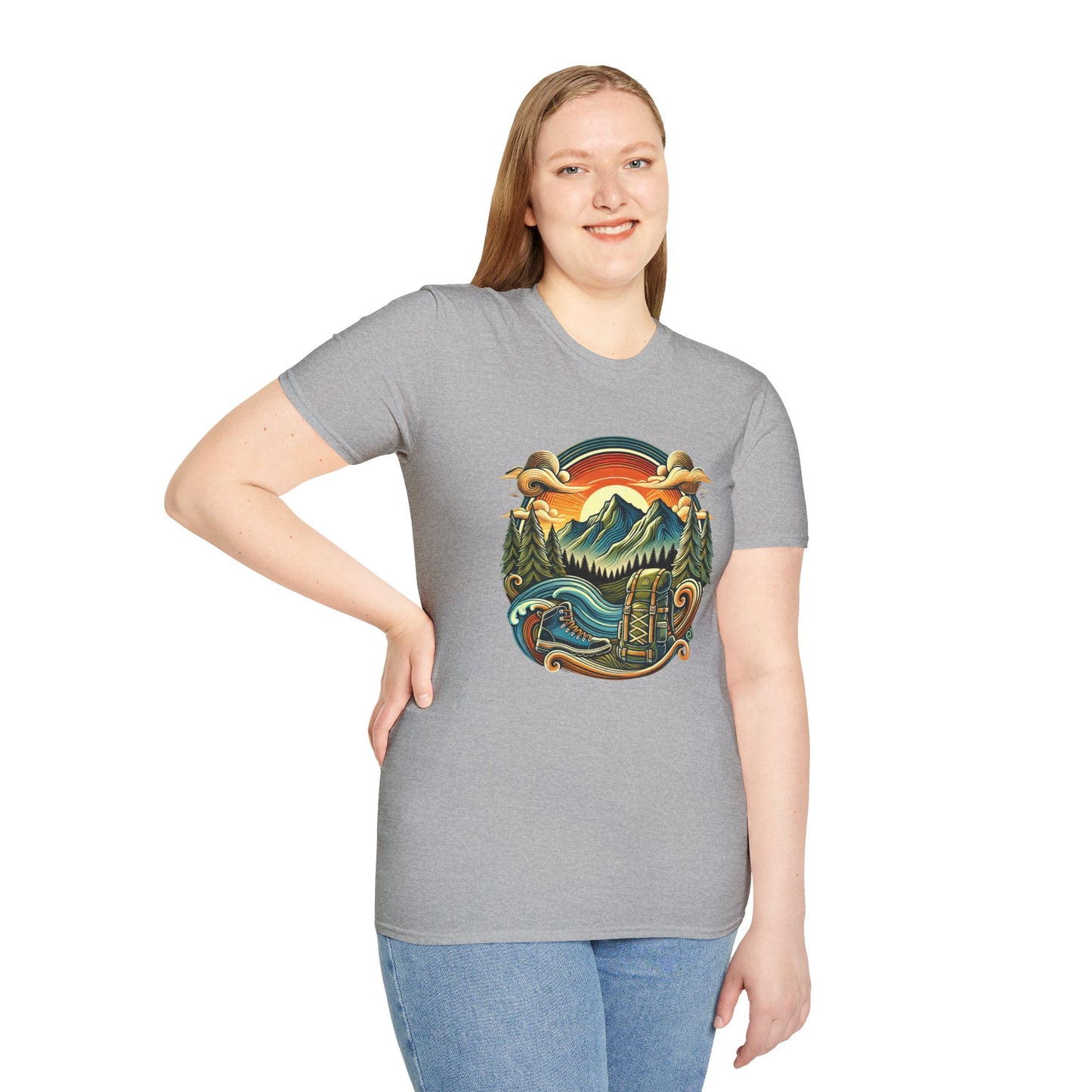 Adventure Mom High Contrast Tee