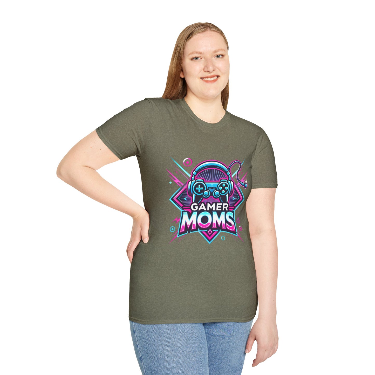 Gamer Mom Softstyle Tee