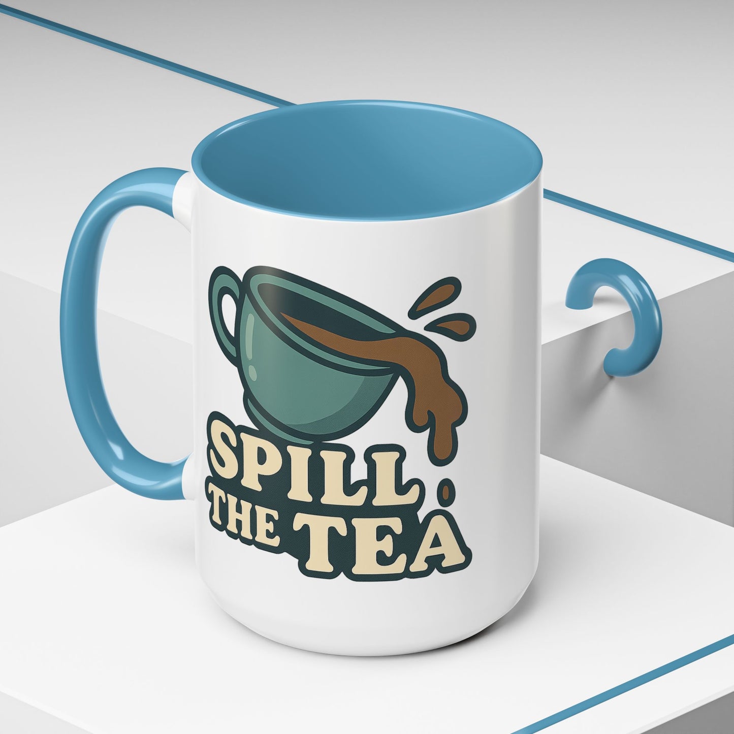 Spill The Tea Mug (11, 15oz)